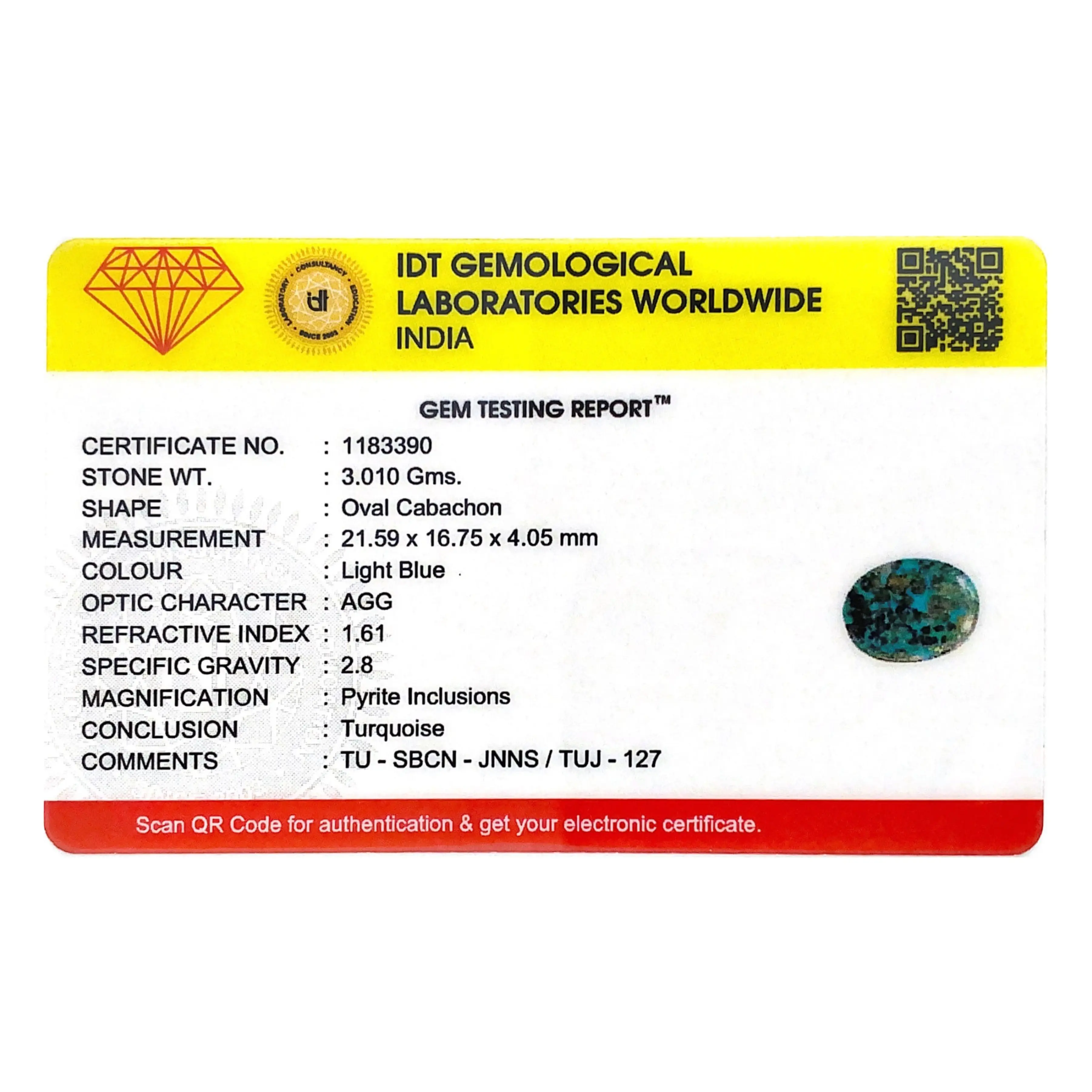 Pramogh Irani Firoza - 15.05 Carat - view 4