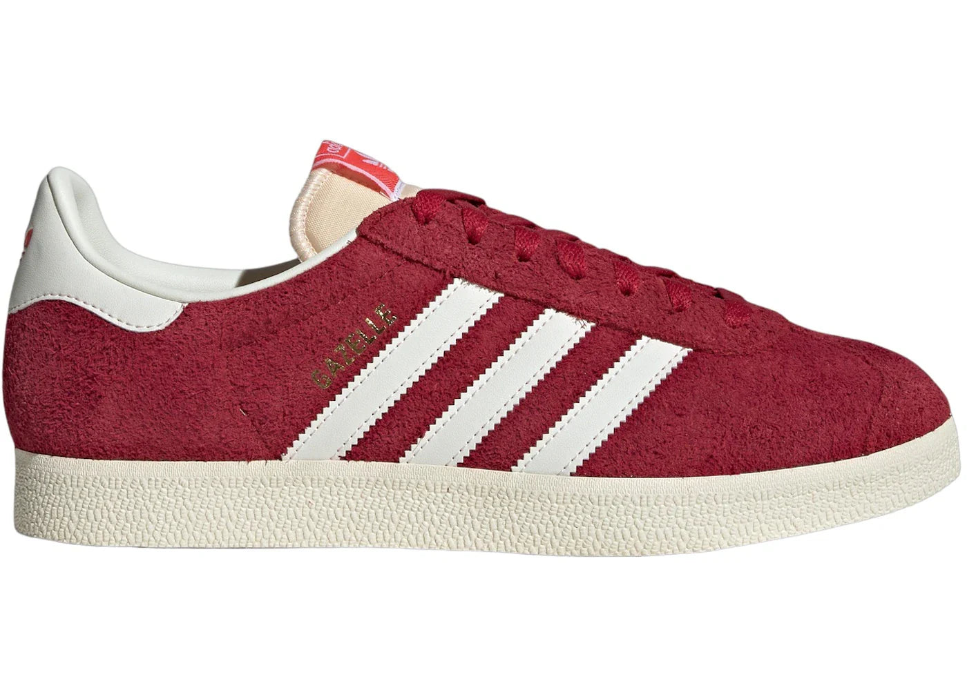 Adidas Gazelle Team Victory Red Off White Cream White