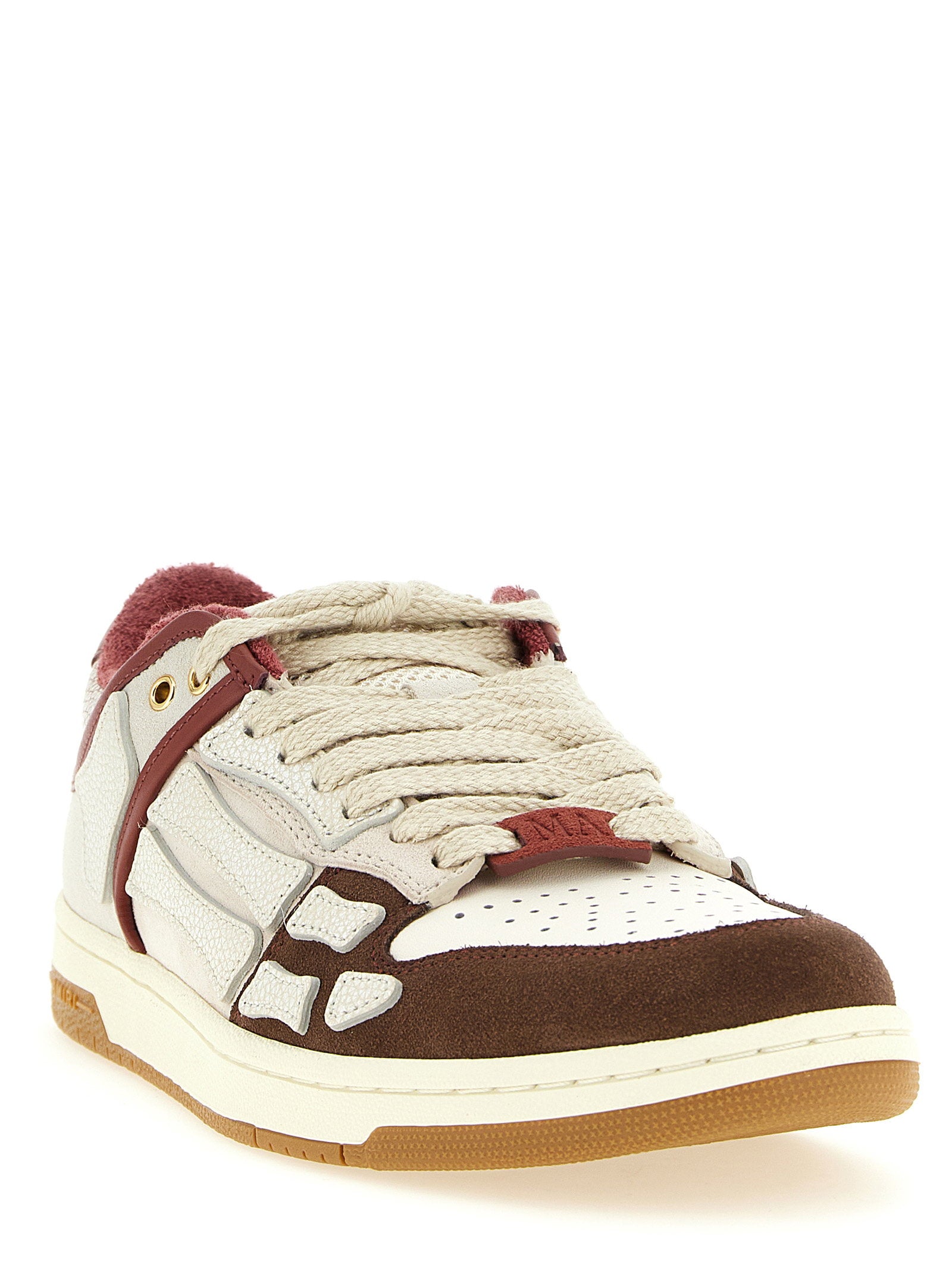 Amiri Xl Skel Top Low Sneakers – 100% bovine leather - view 2