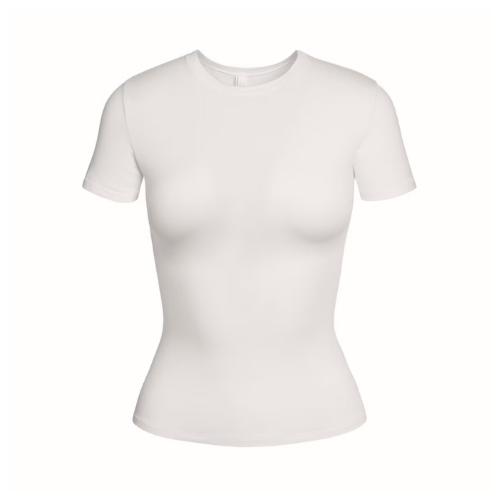 HYPE ELIXIR Skims Cotton Jersey T-Shirt Marble