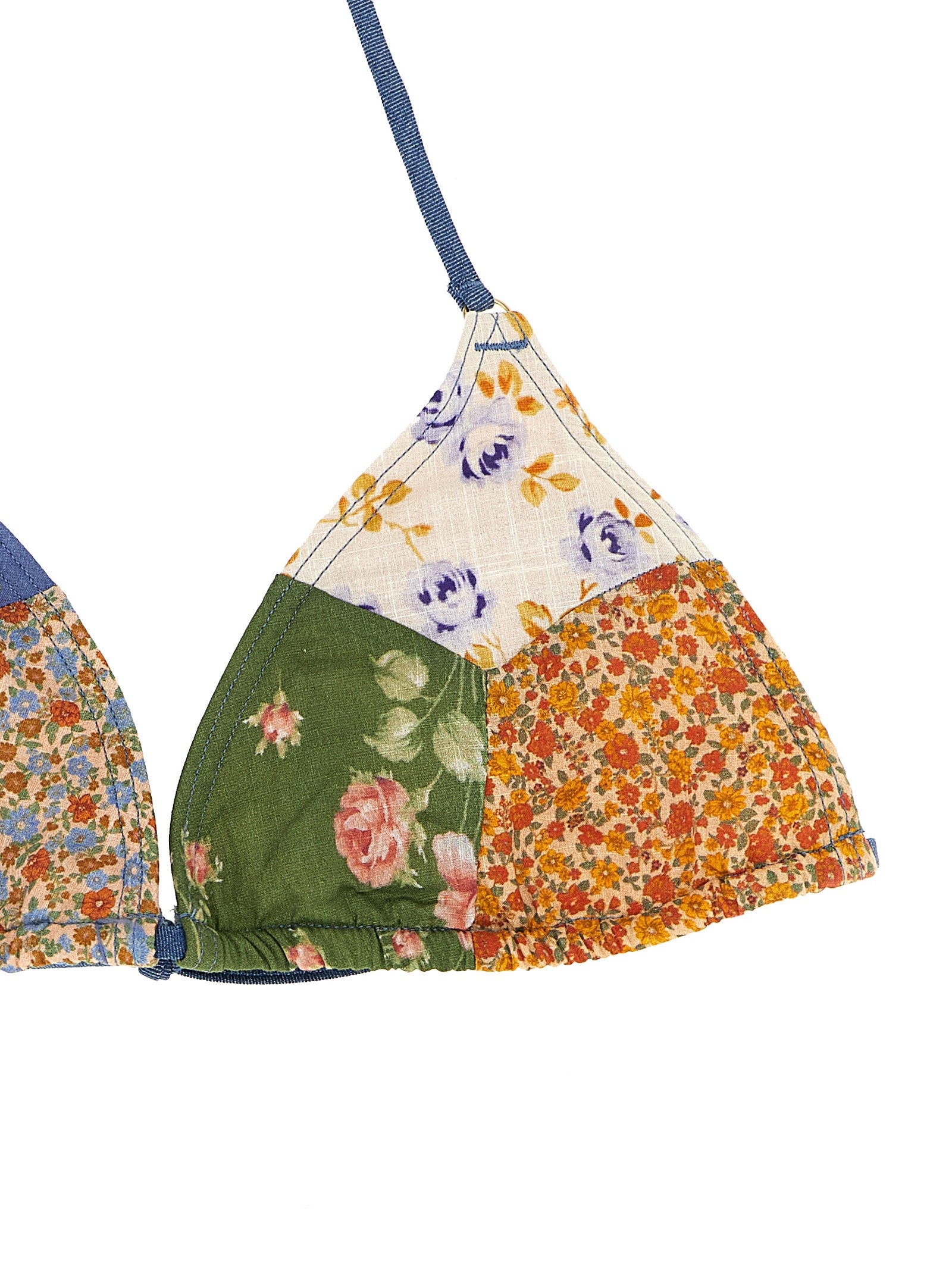 Zimmermann Lucky Cotton Mini Tri Bikini – 100% cotton - view 3