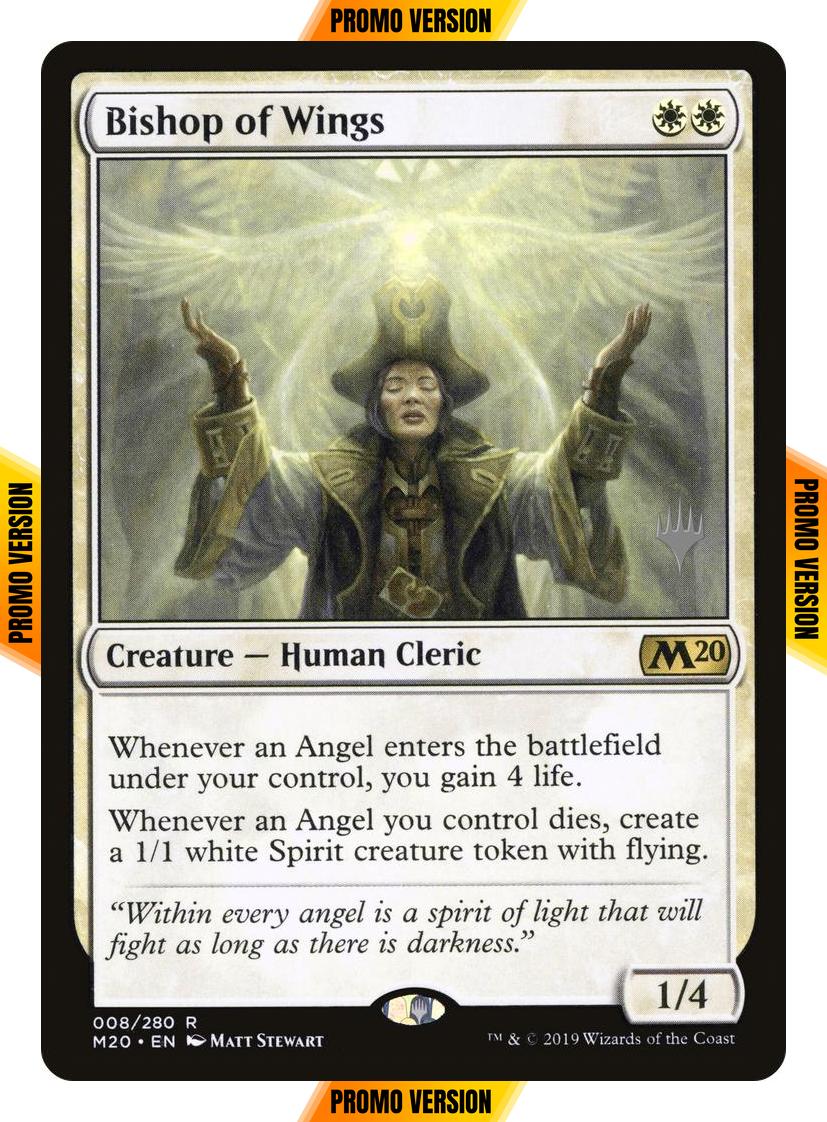 Magic Bishop of Wings [8p] [Promo Pack] [Core Set 2020 Promos] [Non-Foil]