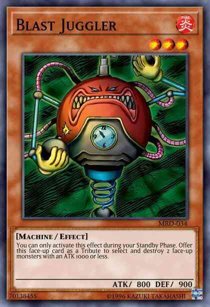 Yu-Gi-Oh! Blast Juggler - MRD-034 - Common - 1st Edition