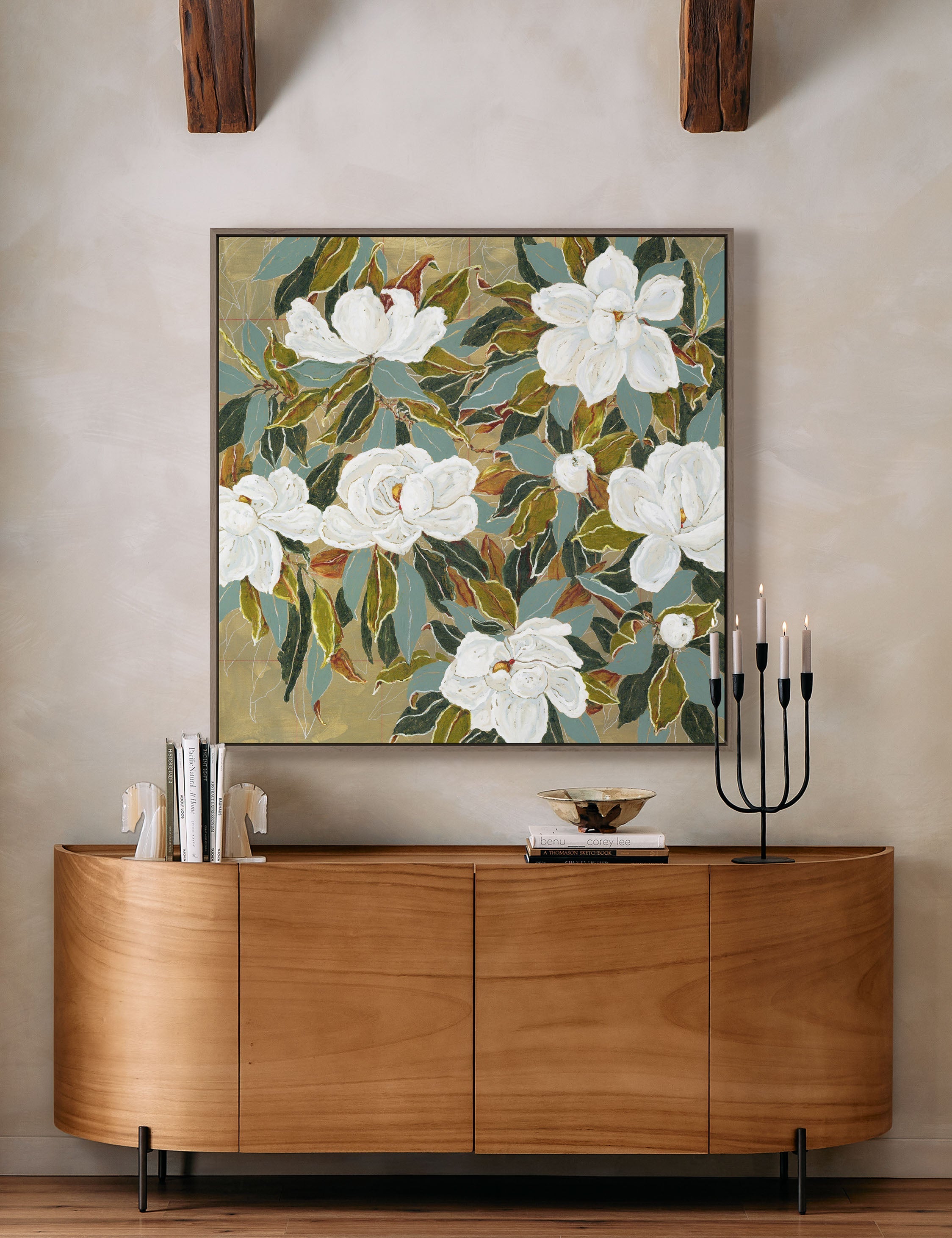 Lulu and Georgia Magnolia V Wall Art by Laurel-Dawn Latshaw - view 11