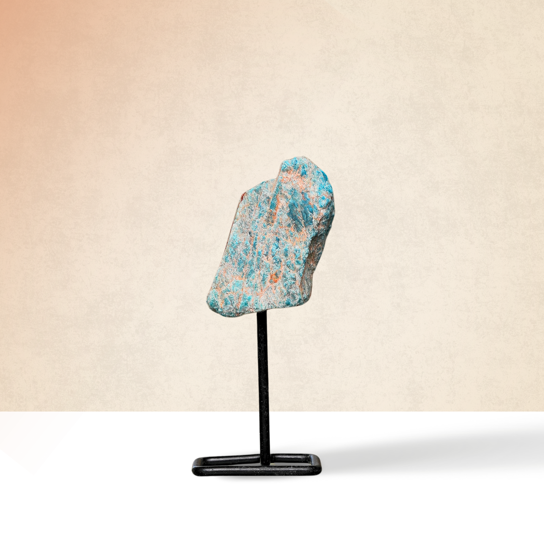 Gemsmantra Apatite Raw Stone Stand
