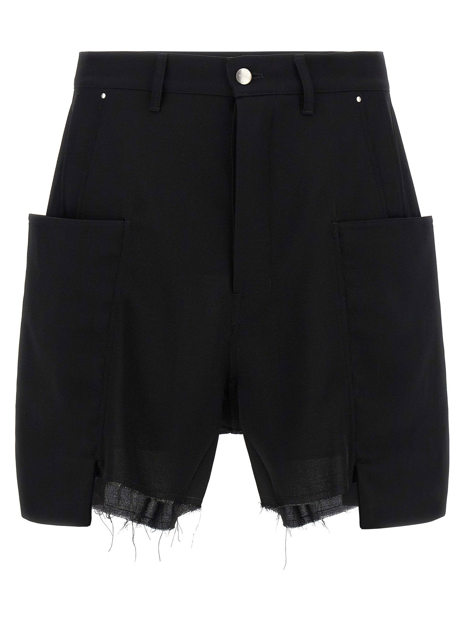 Rick Owens Stefan Cargo Bermuda Shorts – 100% wool