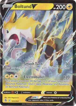 Rare ultra swsh8-103 – Pokémon Boltund V - 103/264 - Rare Ultra [SWSH8-103] [Ultra]