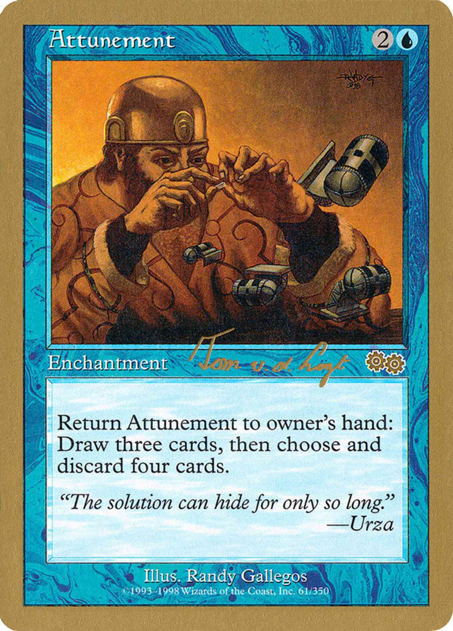 Attunement tvdl61 world – Magic Attunement [tvdl61] [World Championship Decks 2000] [Non-Foil]