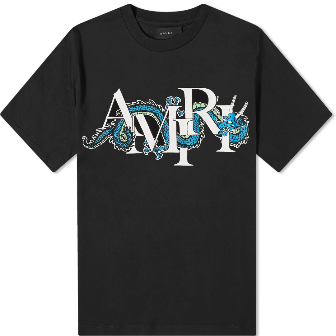 AMIRI Apparel AMIRI CNY Dragon Tee Black