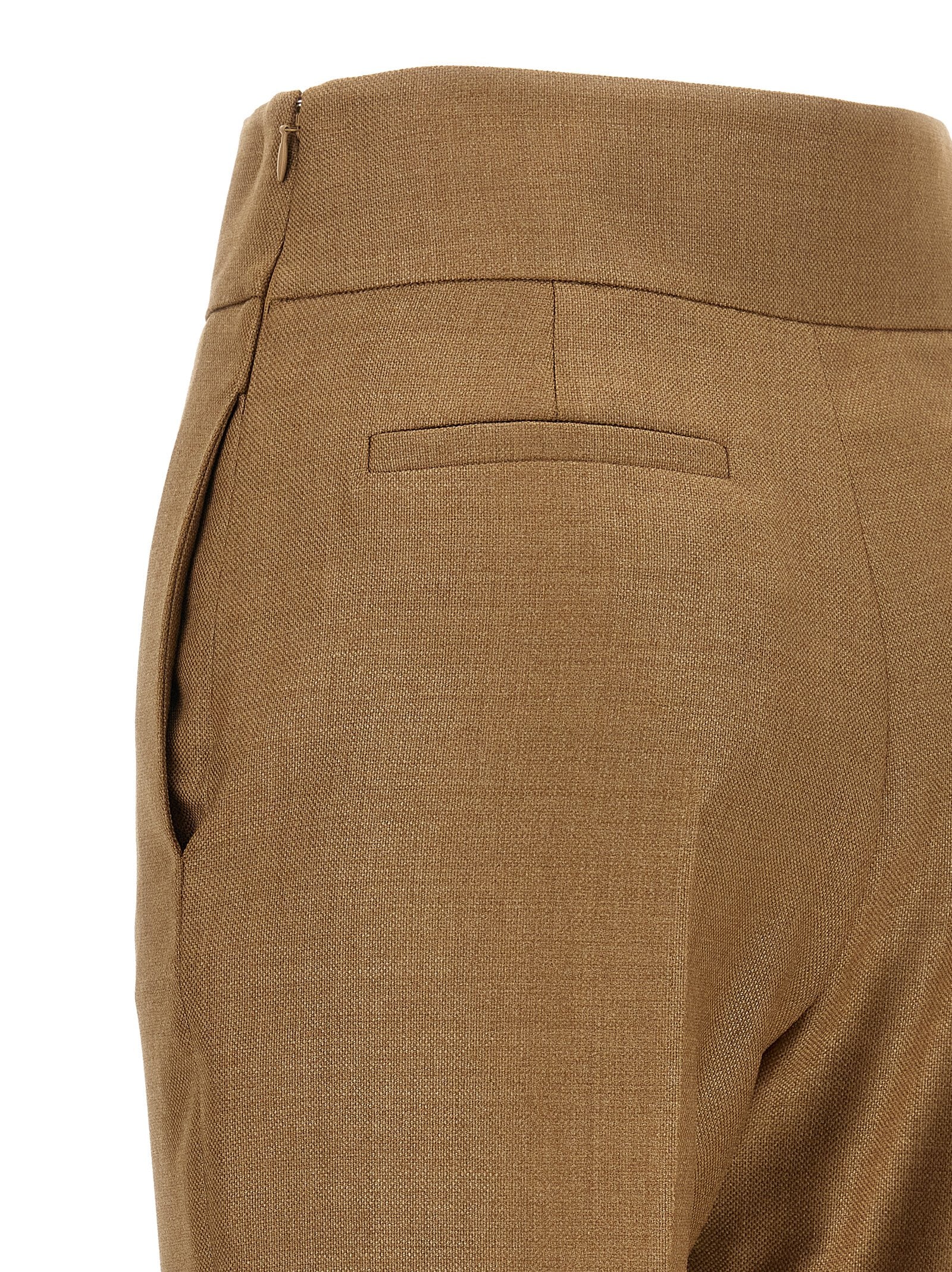Valentino Garavani Textured Silk Wool Pants - view 4