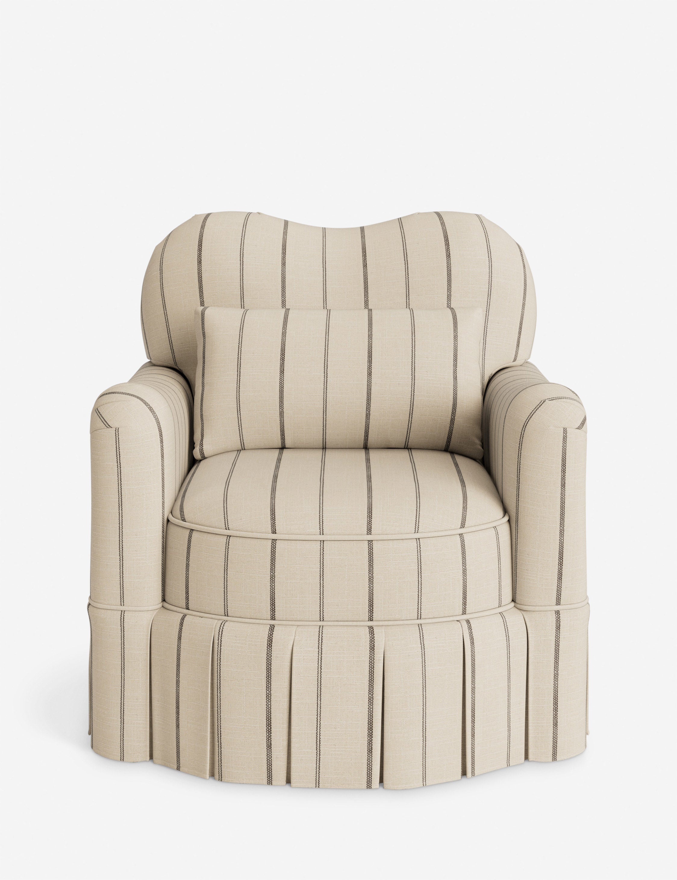 Lulu and Georgia Middleton Skirted Accent Chair by Ginny Macdonald - view 39