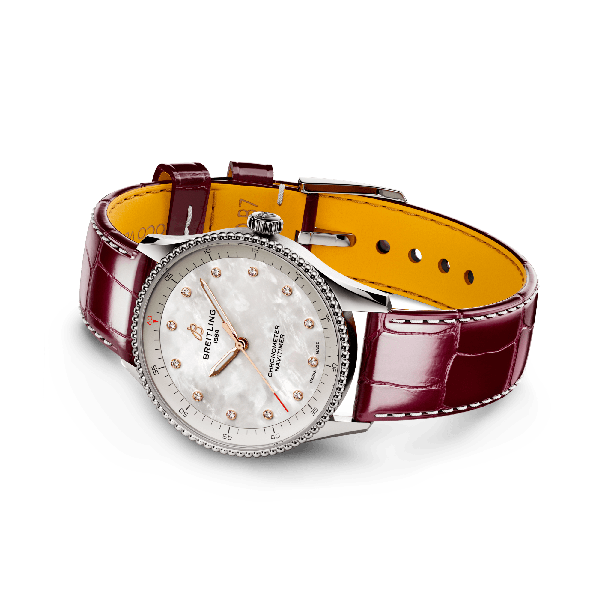 Breitling Navitimer Mother of Pearl Dial Unisex 32mm - view 2