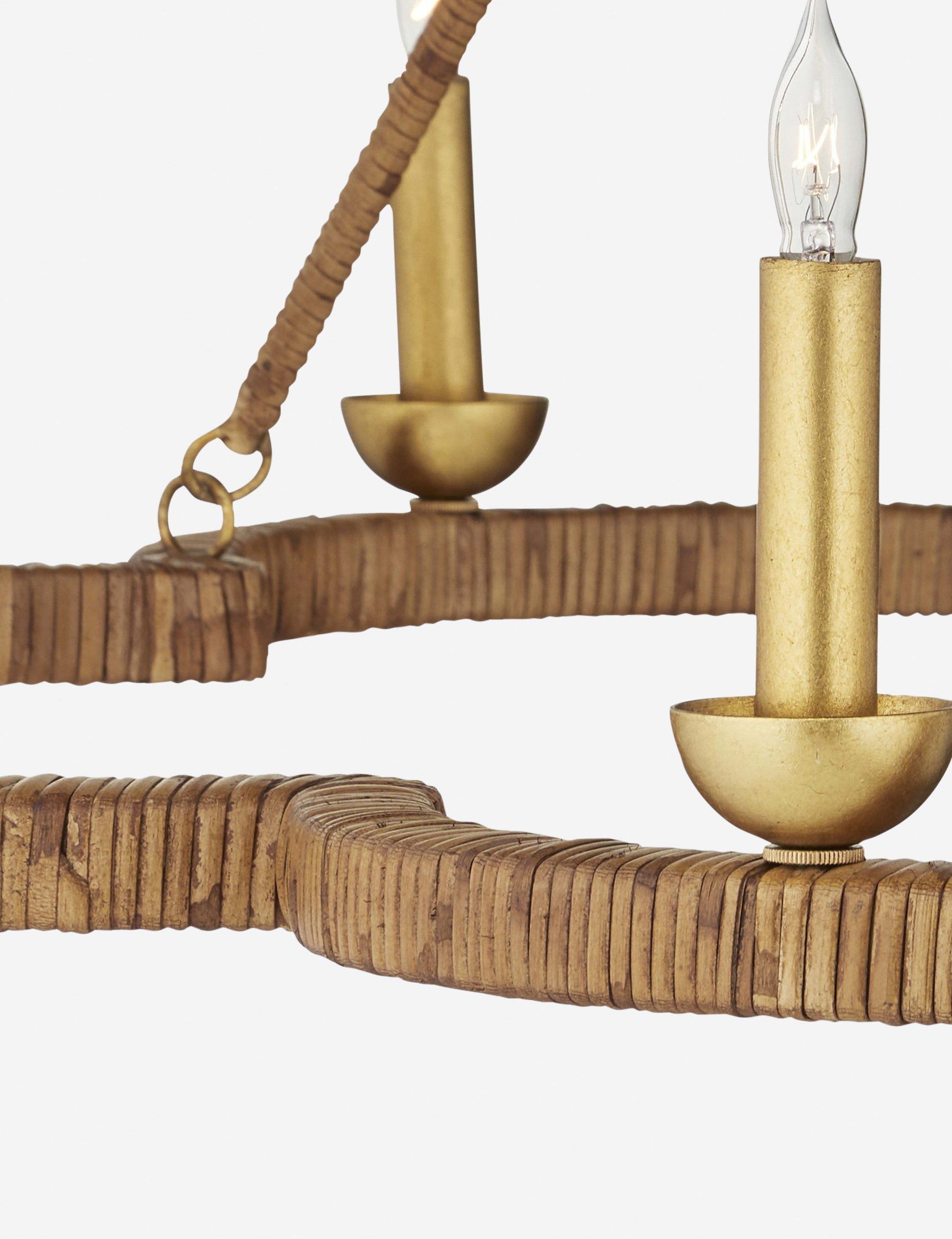 Lulu and Georgia Talulah Chandelier – Natural - view 4