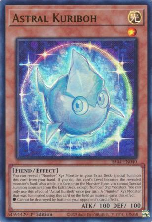 Yu-Gi-Oh! Astral Kuriboh - RA04-EN040 - Ultra Rare - 1st Edition
