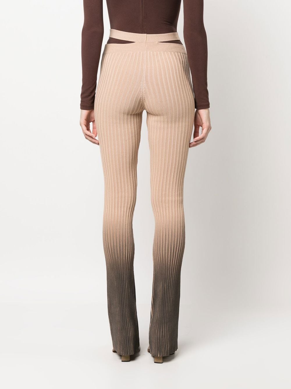 AndreĀdamo AndreÄdamo Printed cut-out trousers - view 3