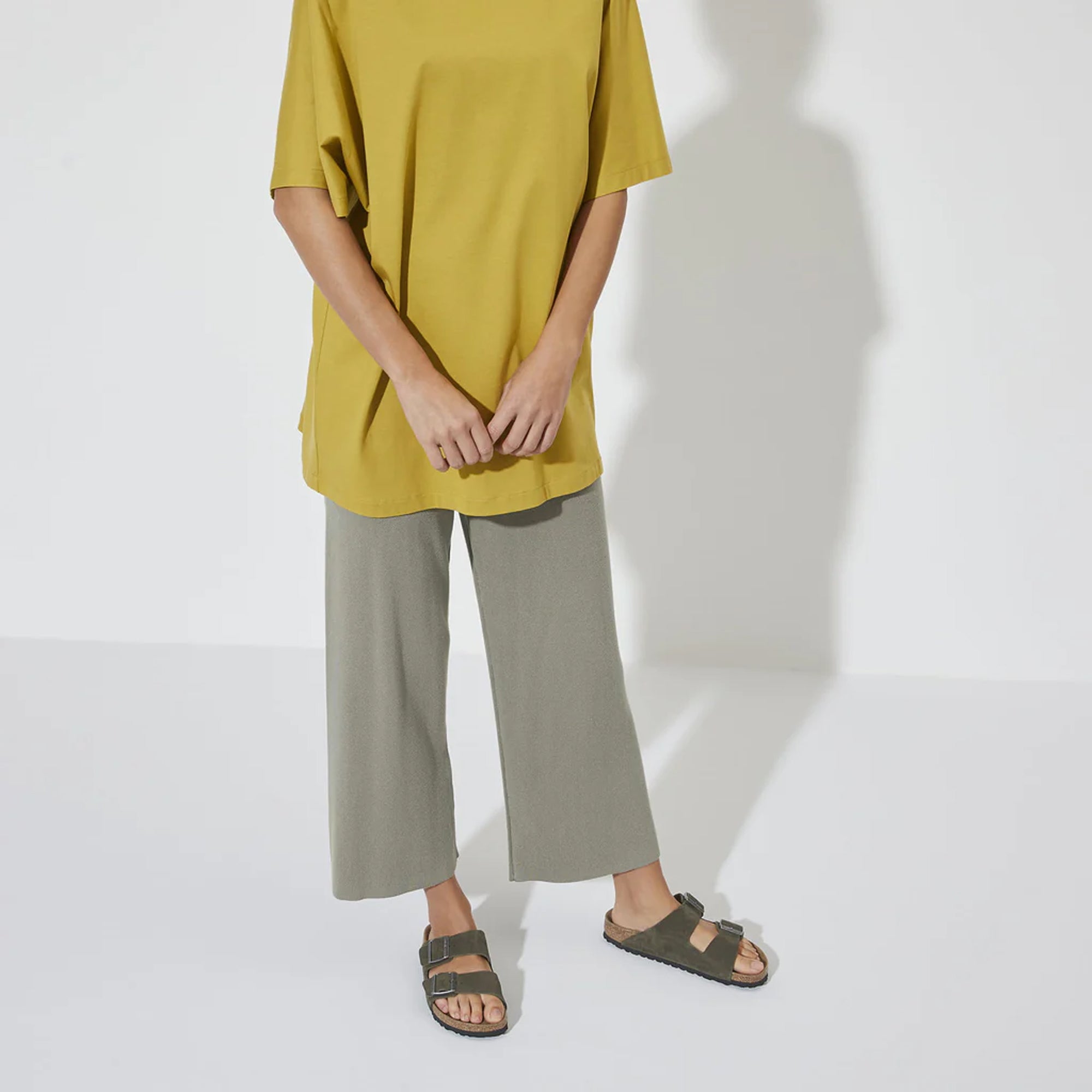 Birkenstock | ARIZONA SUEDE LEATHER { GREEN - view 6