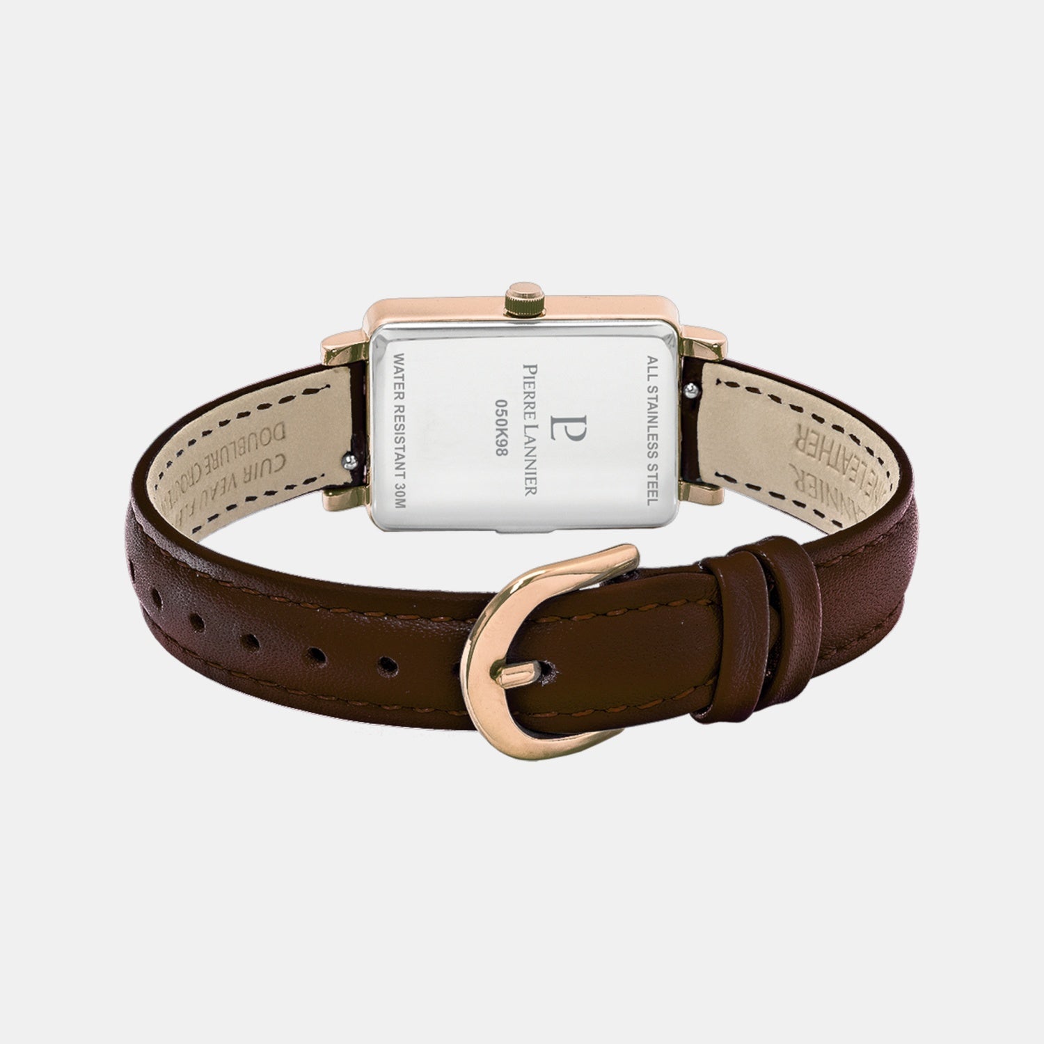 Pierre Lannier Ariane Women Quartz Brown Dial Analog Leather Watch 050K984 - view 5
