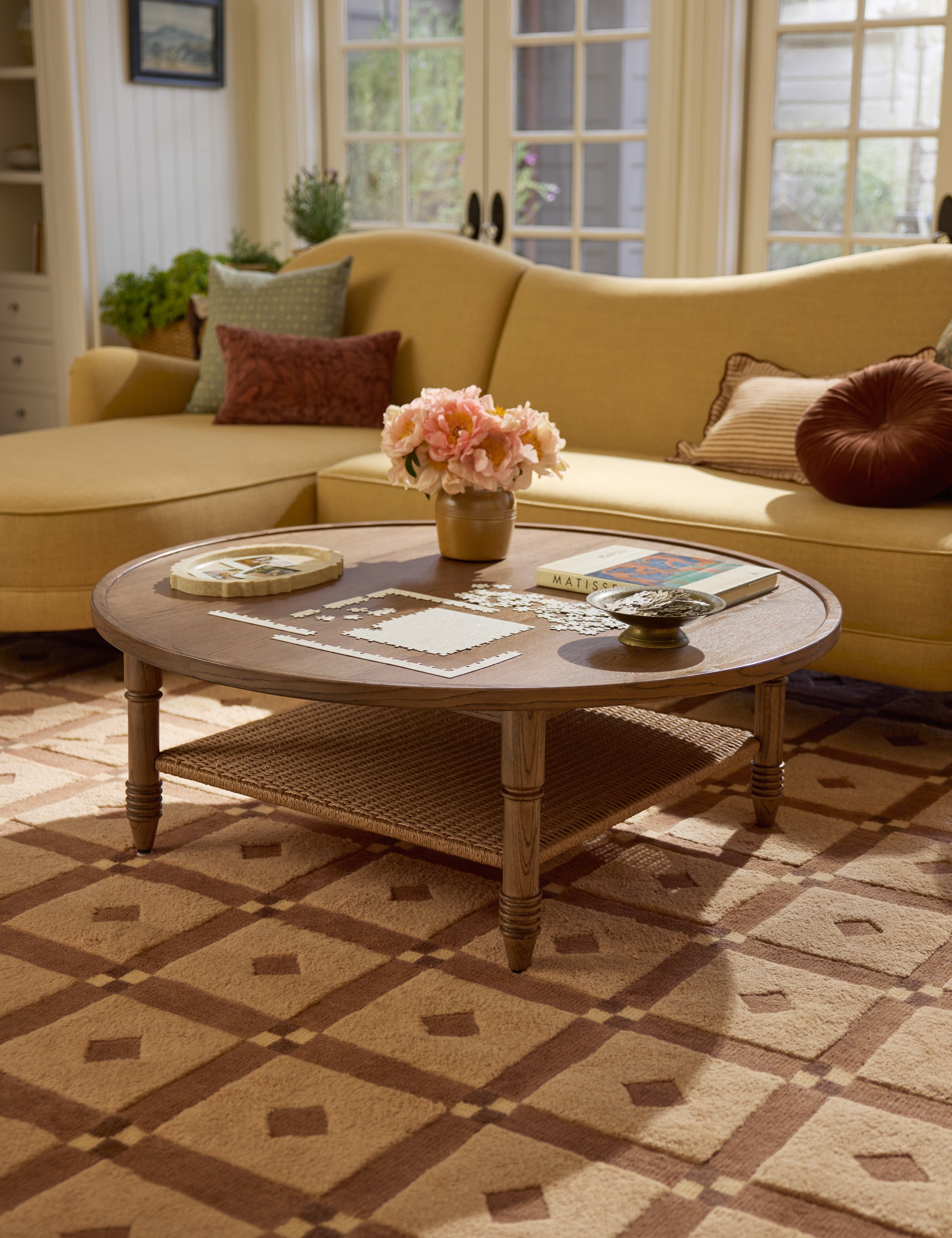 Lulu and Georgia Bowland Round Coffee Table by Ginny Macdonald - view 2