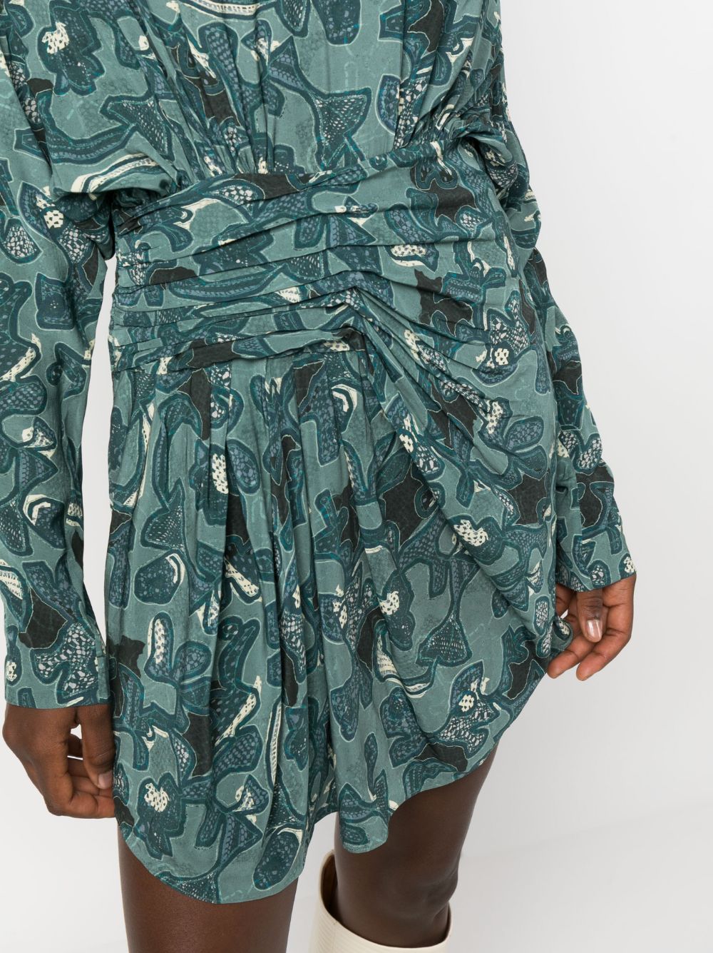 Iro Fontana printed short dress – Viscose 100% - view 5