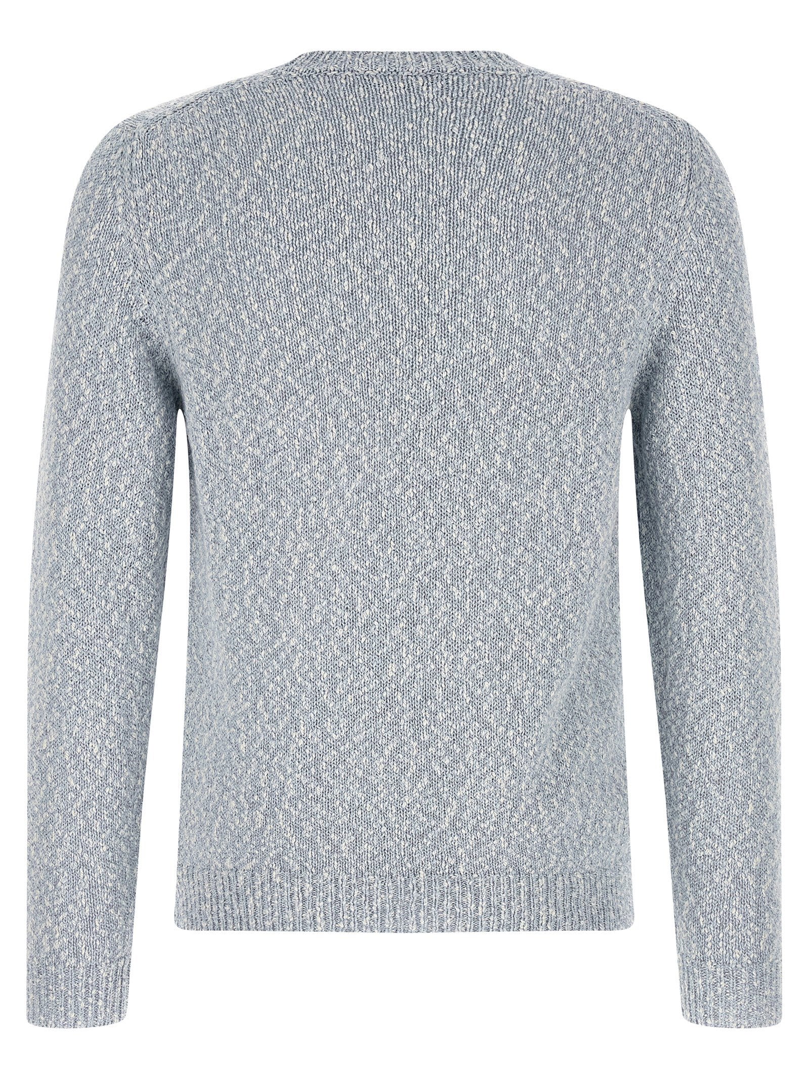 Zanone Two-tone Yarn Sweater – 100% cotton - view 2