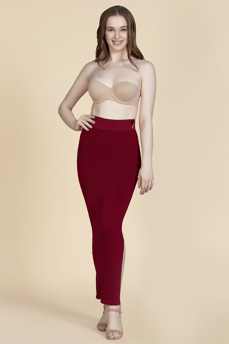 Amante Saree Shaper - Maroon – Women's