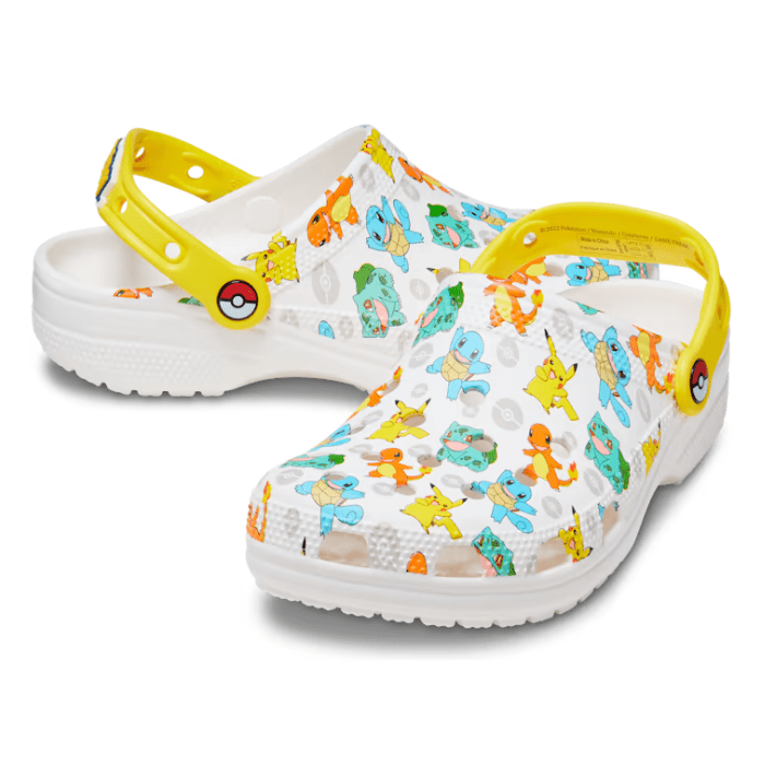 HYPE ELIXIR Crocs Classic Clog Pokemon White (TD) - view 2