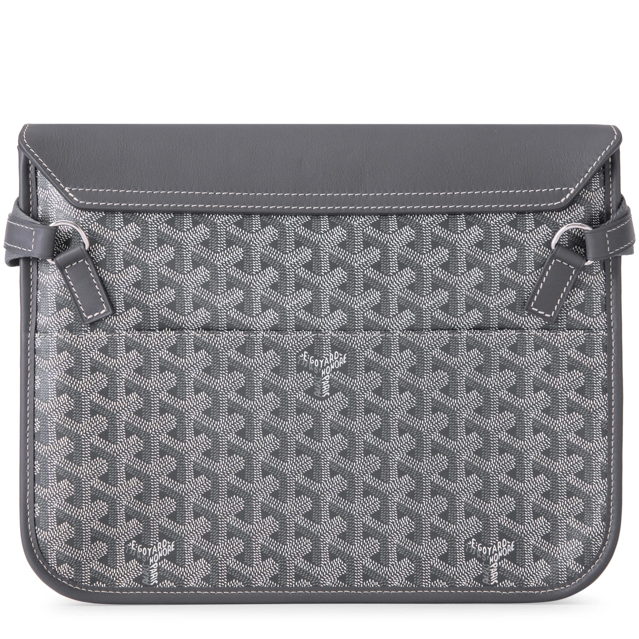 Goyard Coursier Grey Messenger Bag - view 2