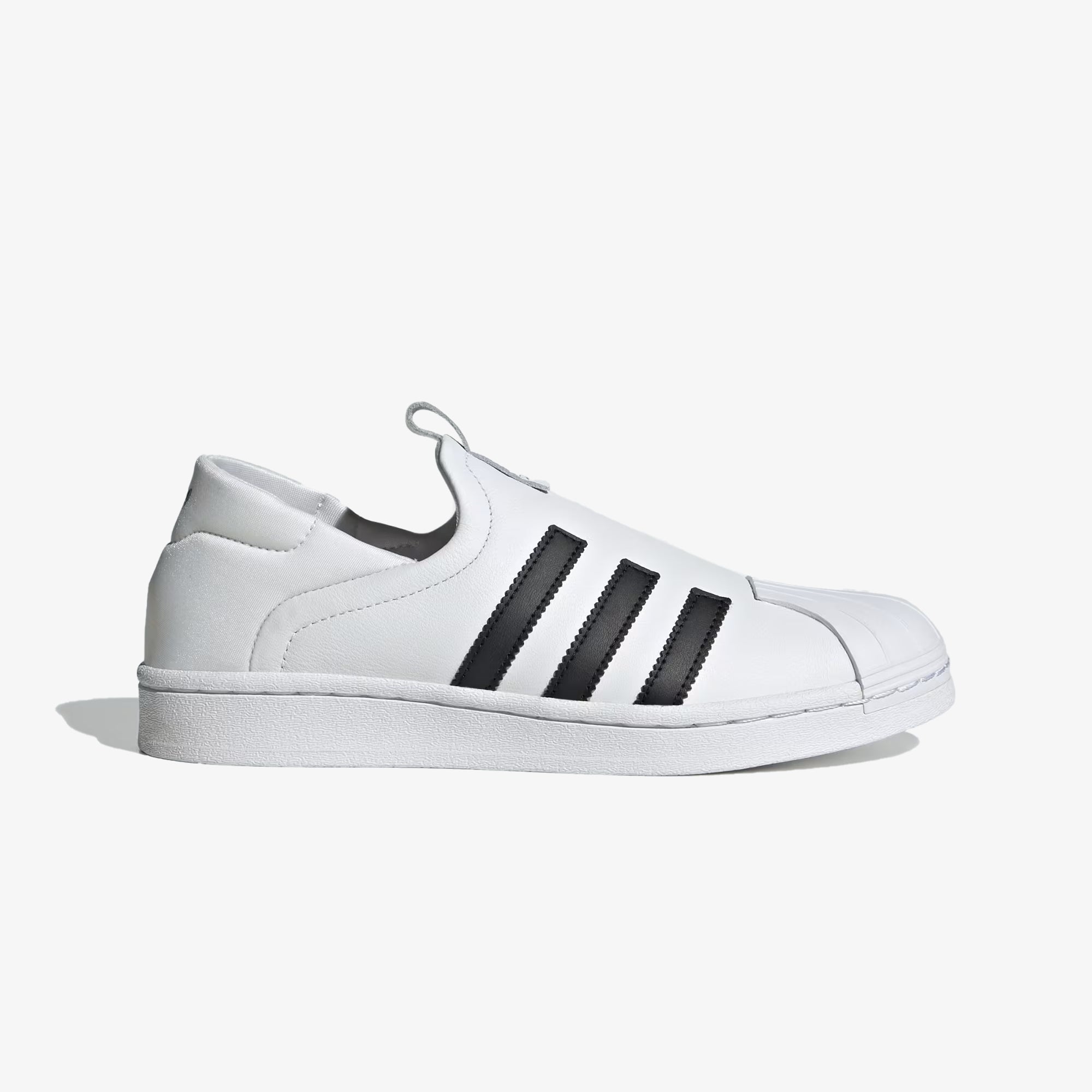 Adidas Originals | SUPERSTAR SLIP-ON { CLOUD WHITE/CORE BALCK/WHITE - view 5