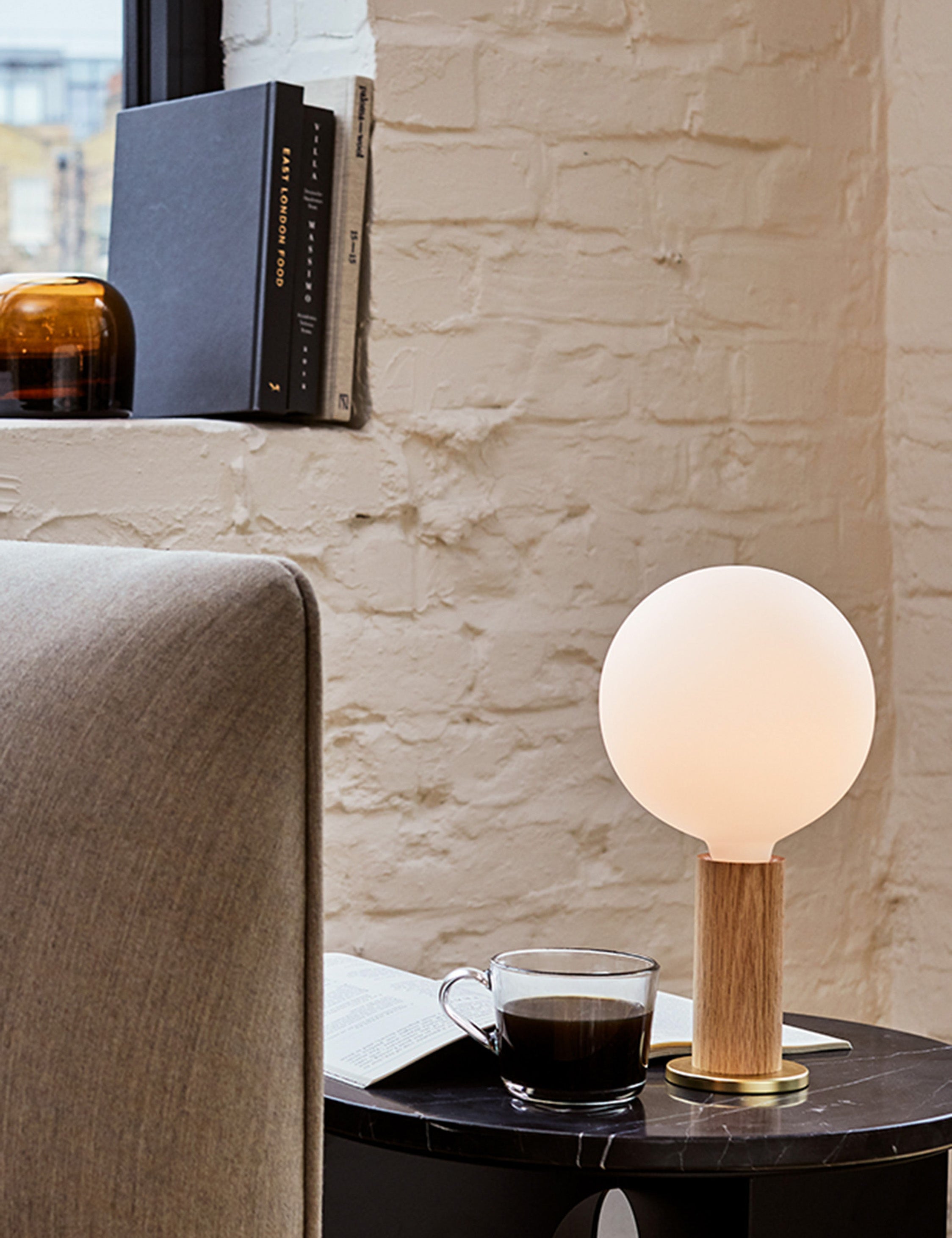 Lulu and Georgia Knuckle Table Lamp with Sphere IV by Tala - view 9