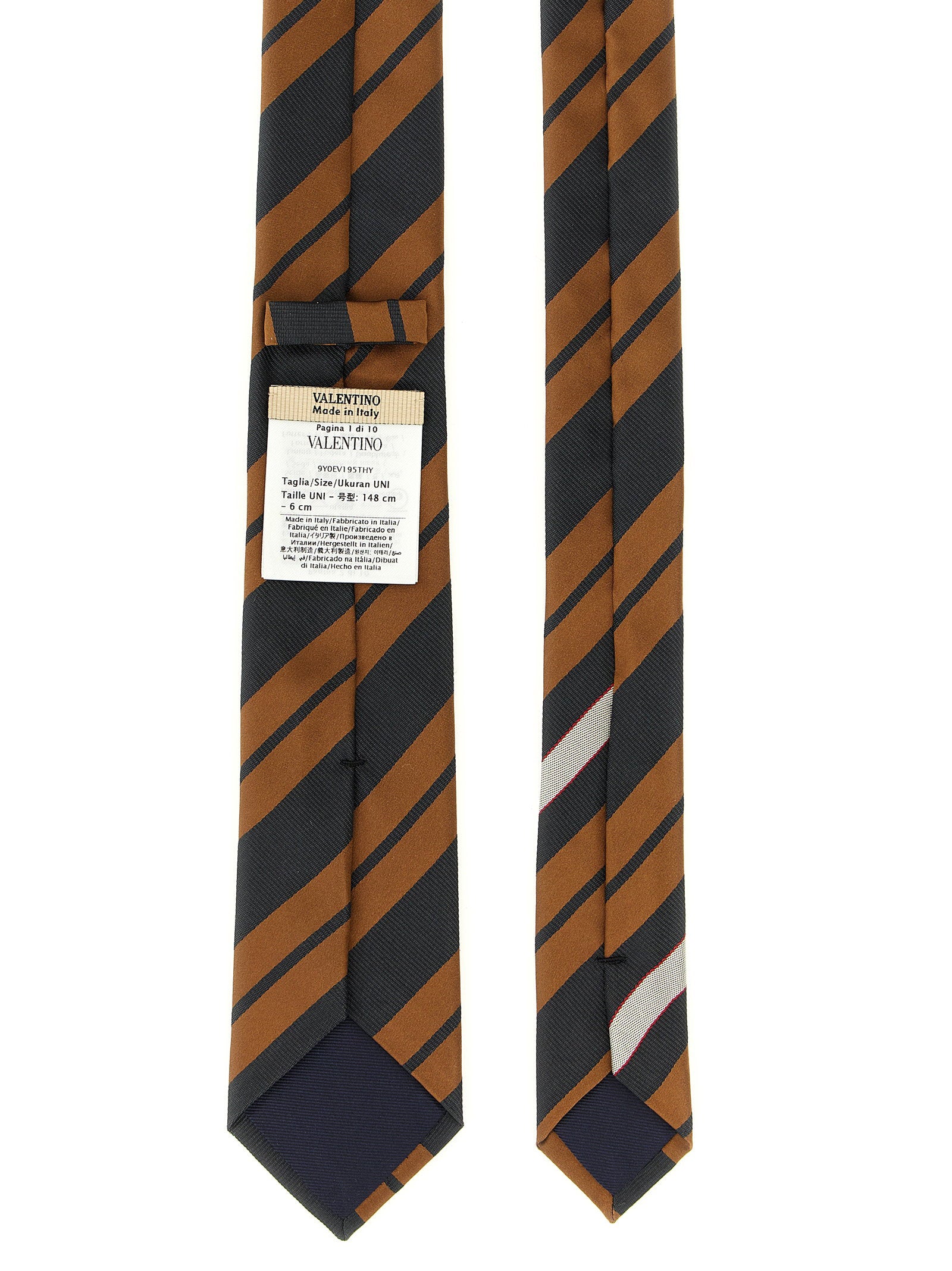 Tie Valentino Garavani Regimental – 100% silk - view 2
