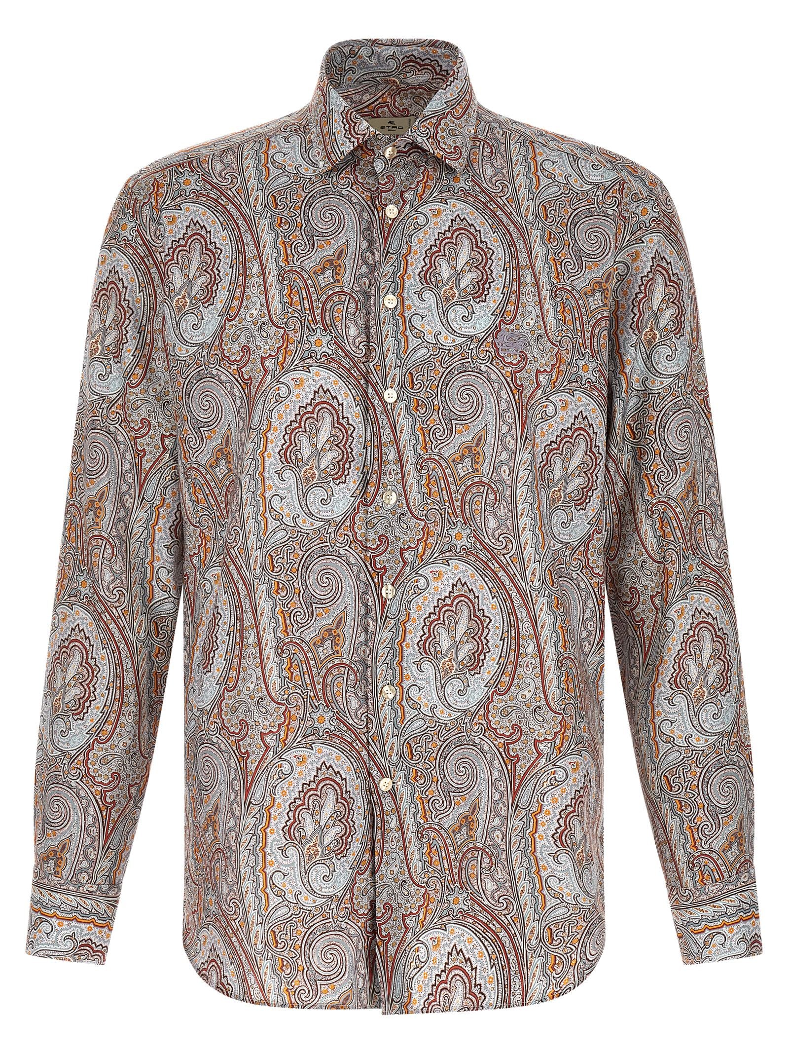 Etro Floral Paisley Shirt – 100% cotton