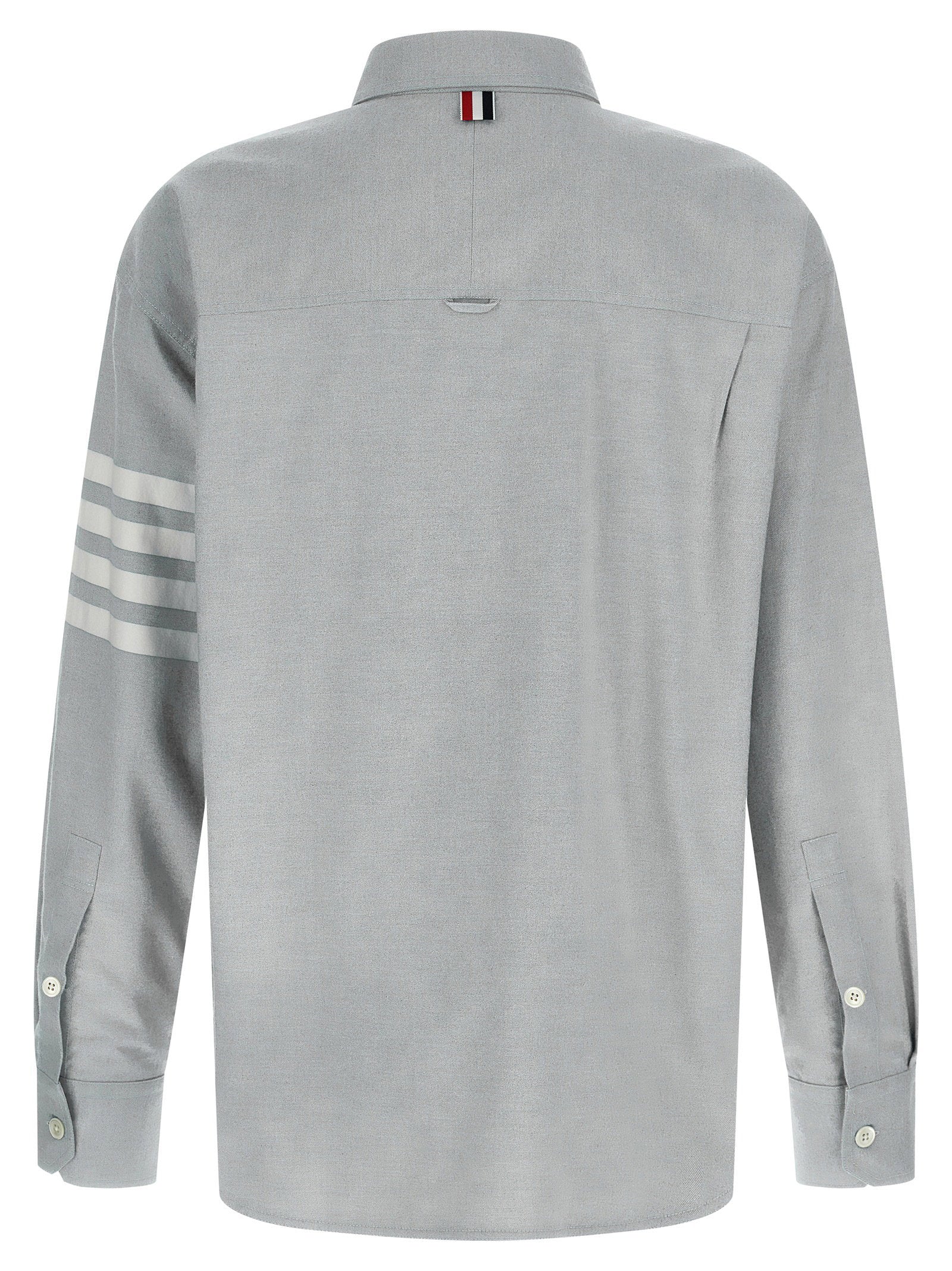 Thom Browne 4bar Flannel Shirt – 100% cotton - view 2