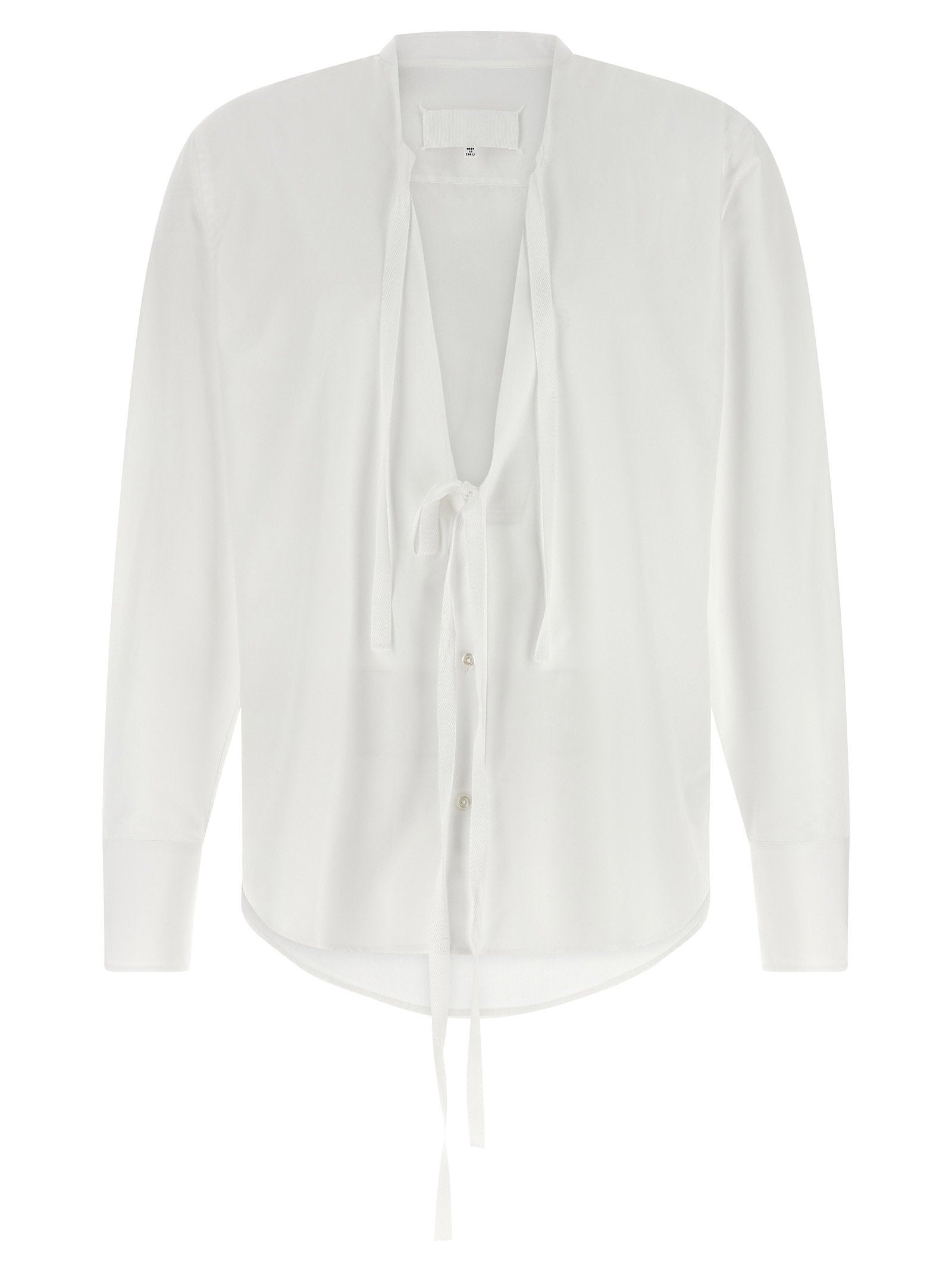 Maison Margiela Raw Cut Hem Shirt – 100% cotton
