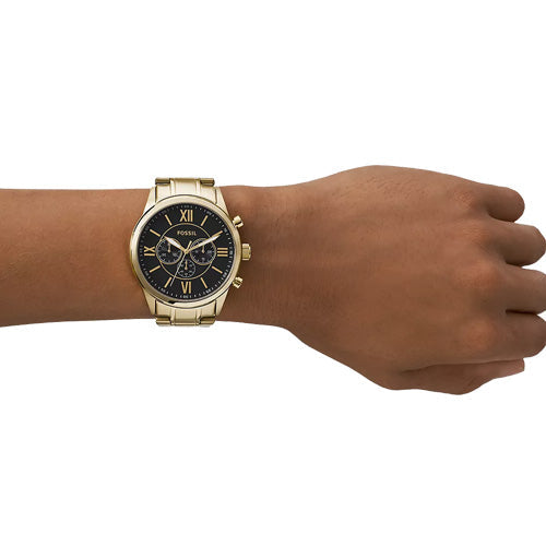 Fossil His and Her Black Dial Pair 46mm & 36mm BQ2400SET - view 4