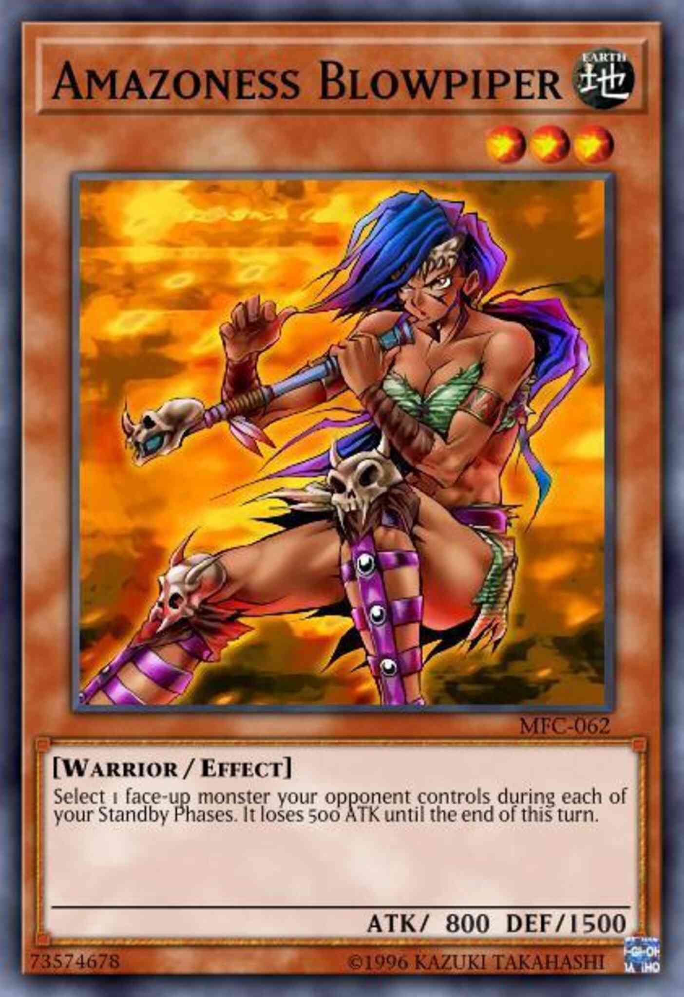 Yu-Gi-Oh! Amazoness Blowpiper - DR1-EN117 - Common - Unlimited