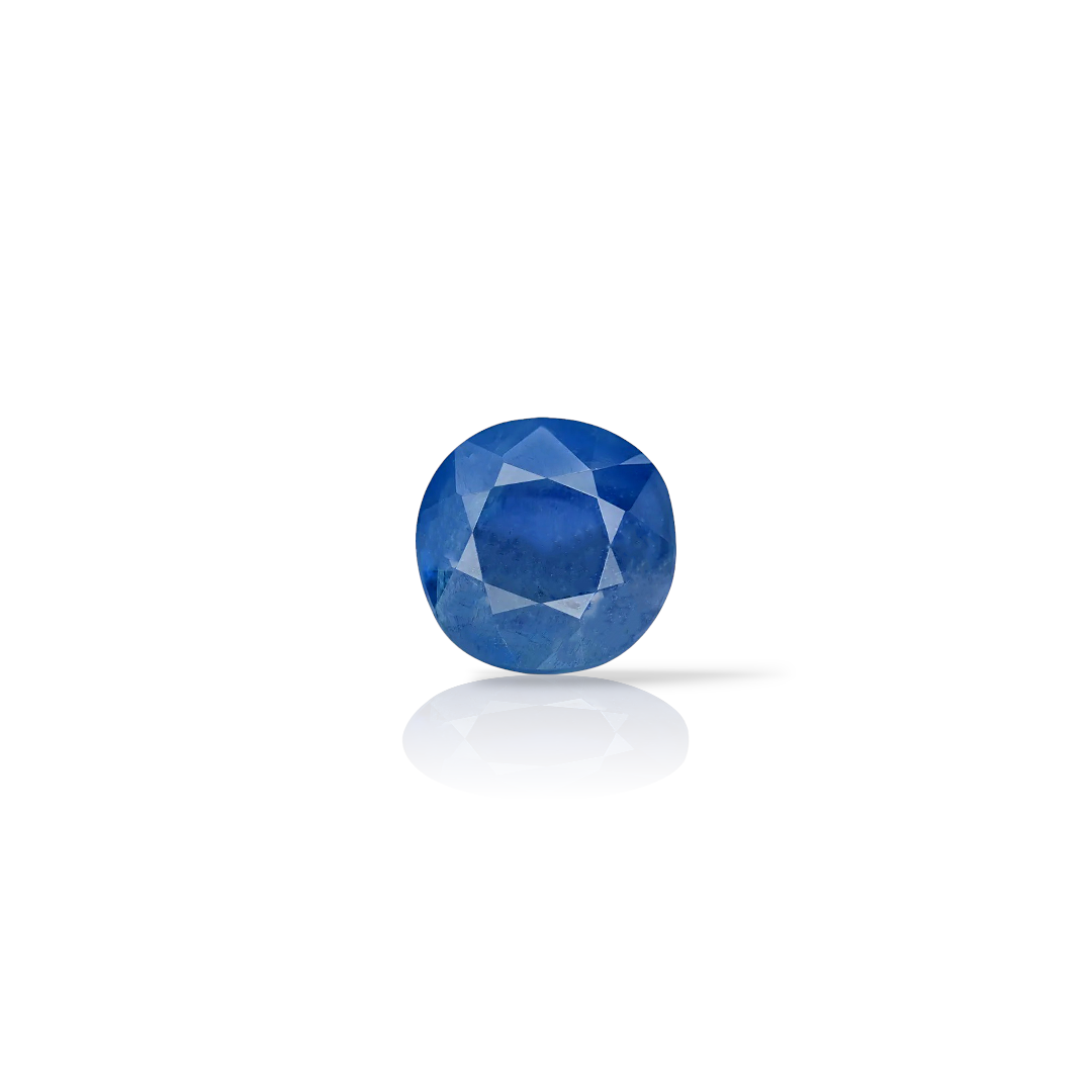 Gemsmantra Blue Sapphire (5.14 Ratti, 4.68 Carat)