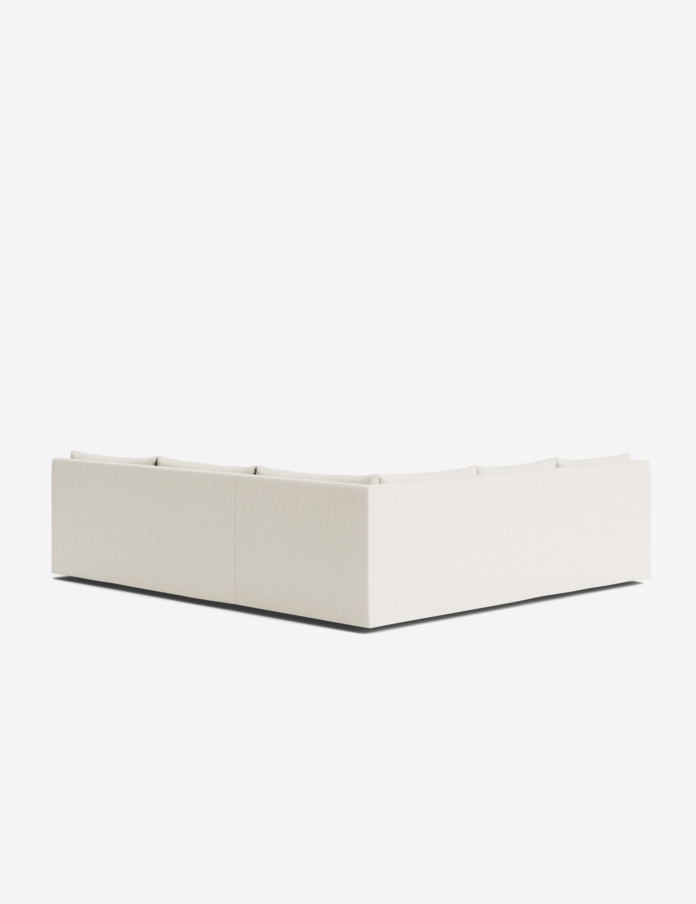 Lulu and Georgia Portola Luxe Depth Slipcover Corner Sectional Sofa - view 79