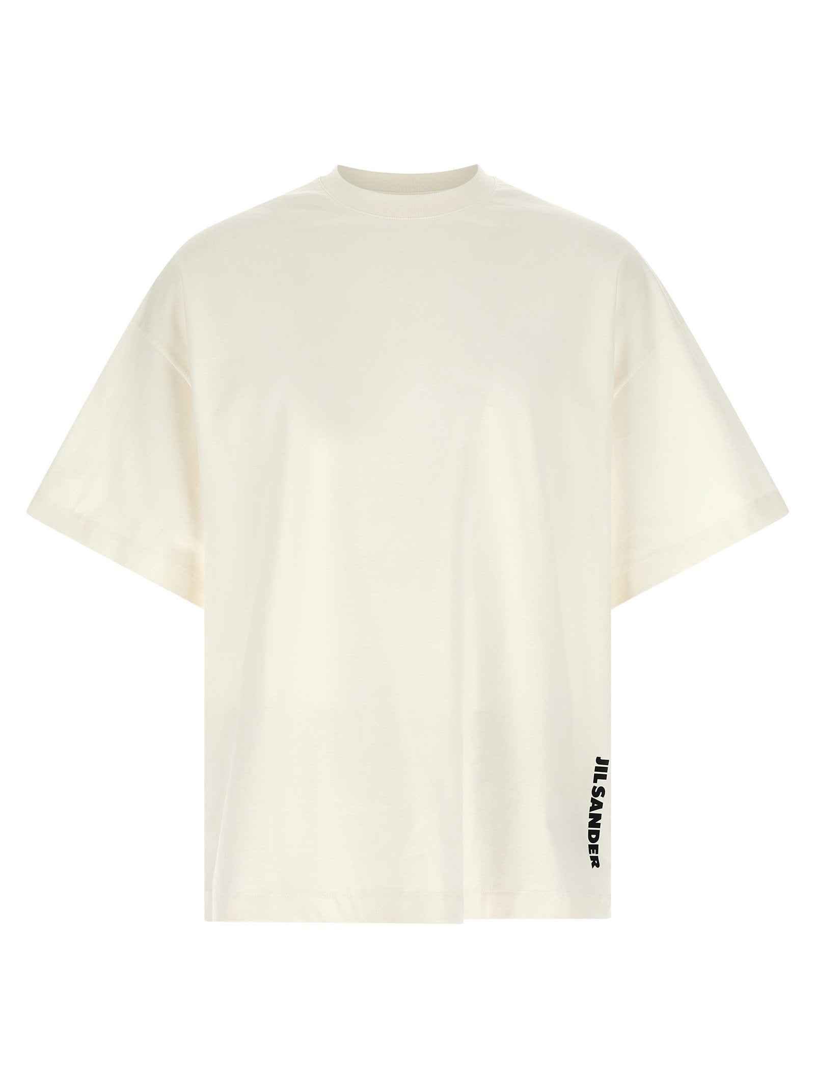 Jil Sander Logo T-shirt – 100% cotton