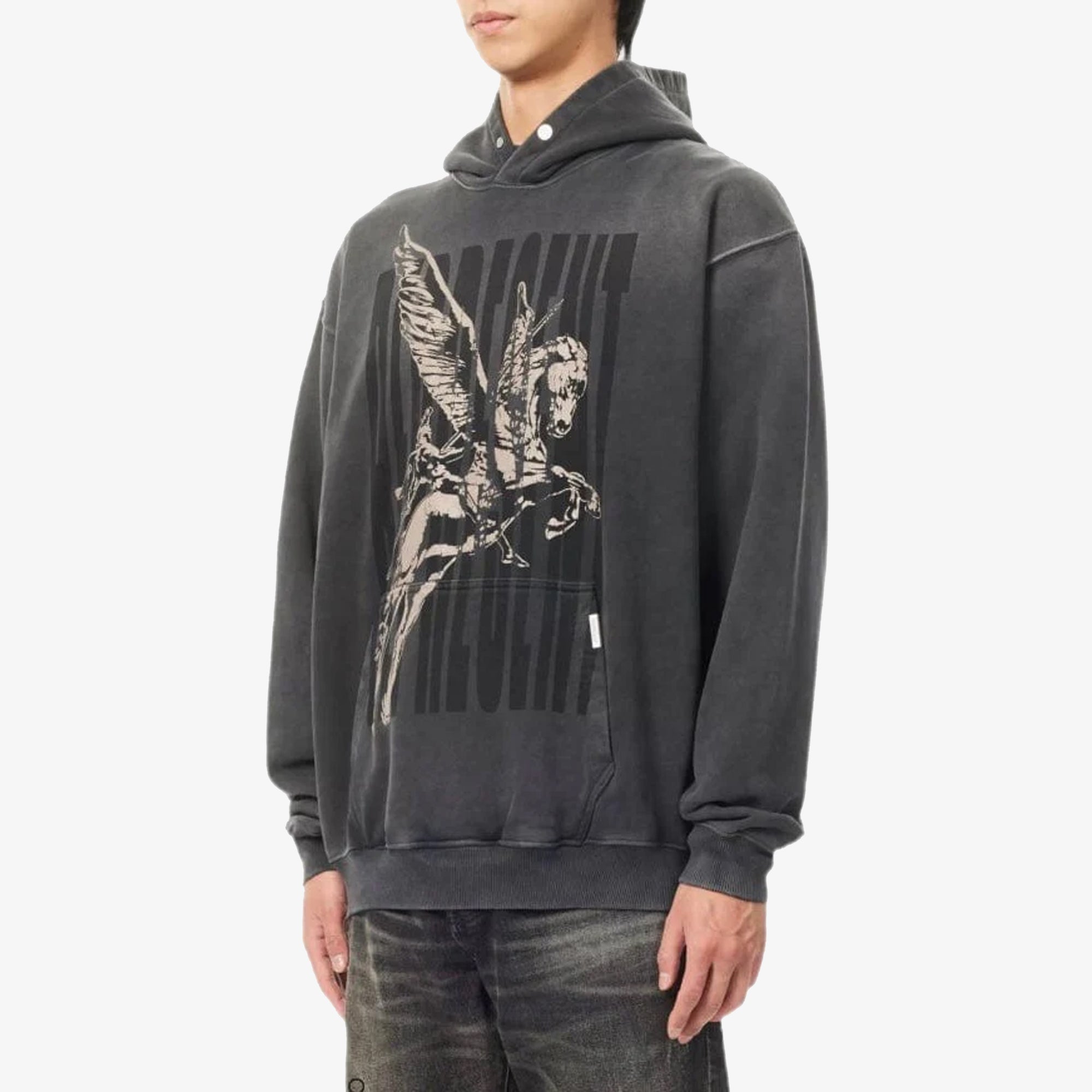 Represent | SPIRITS MASCOT HOODIE { AGED BLACK - view 5