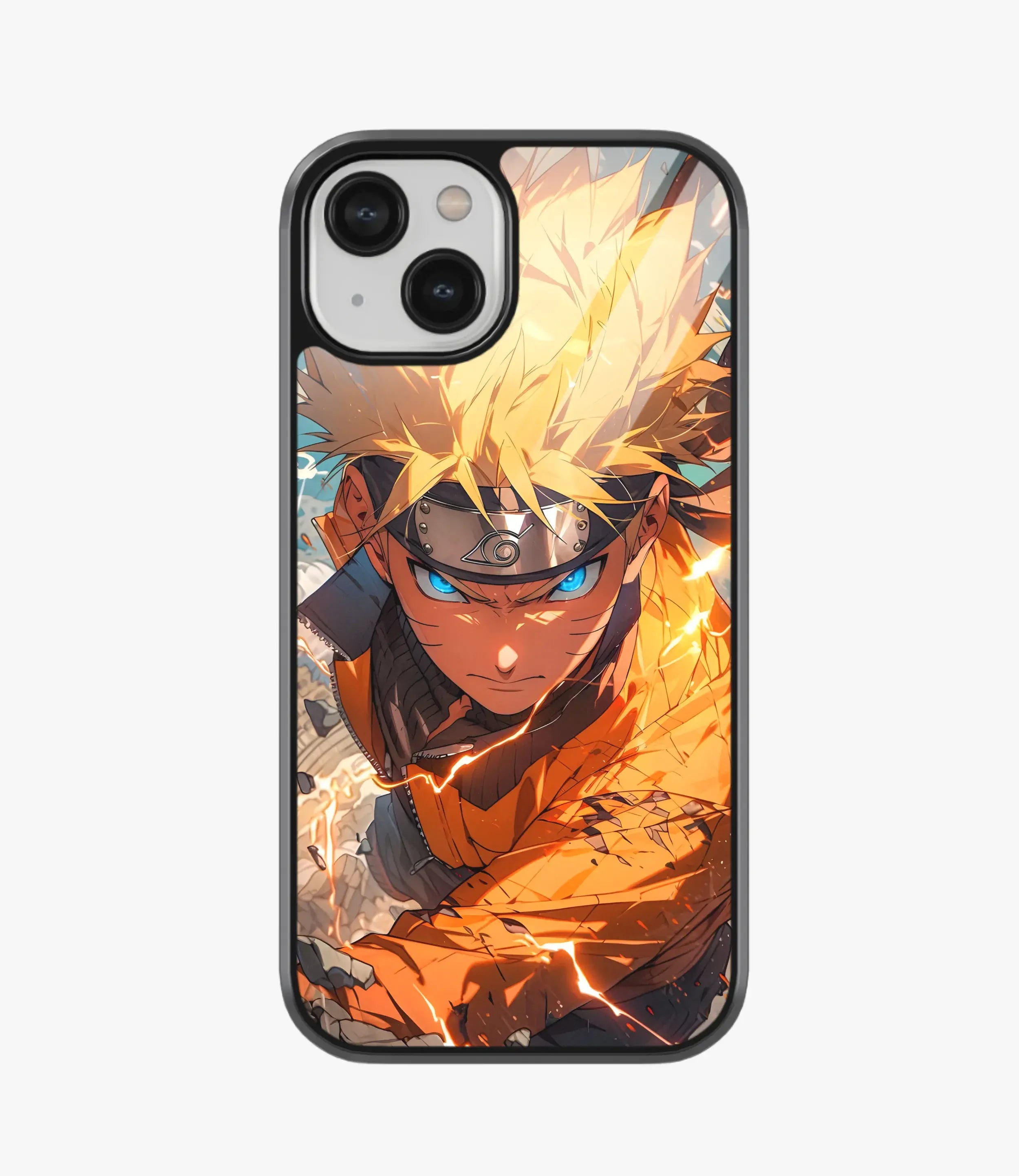 The Case Company Angry Naruto Glass Phone Case