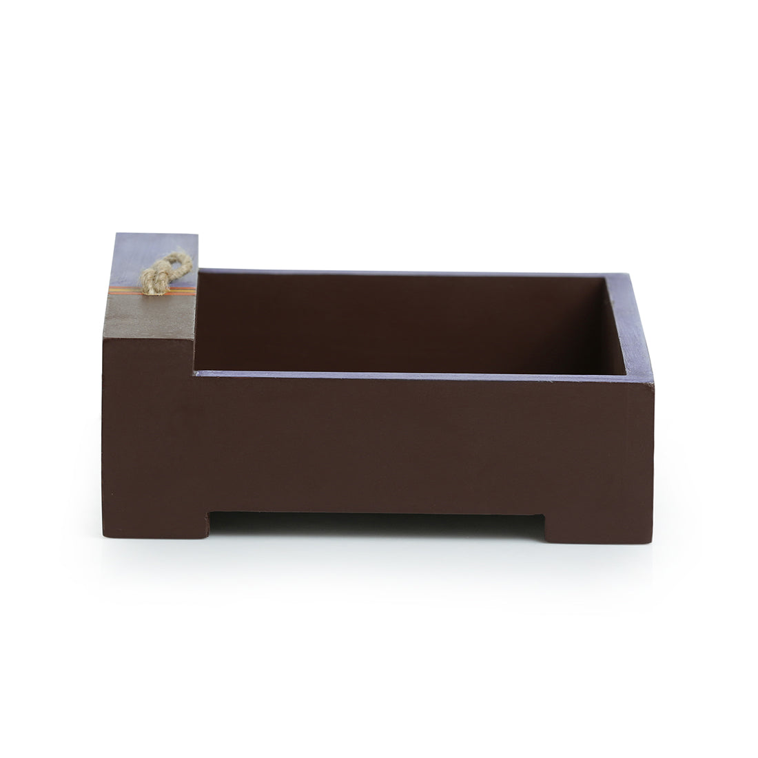 EXCLUSIVELANE 'Owl Motif' Tissue Holder In Pine Wood - view 5