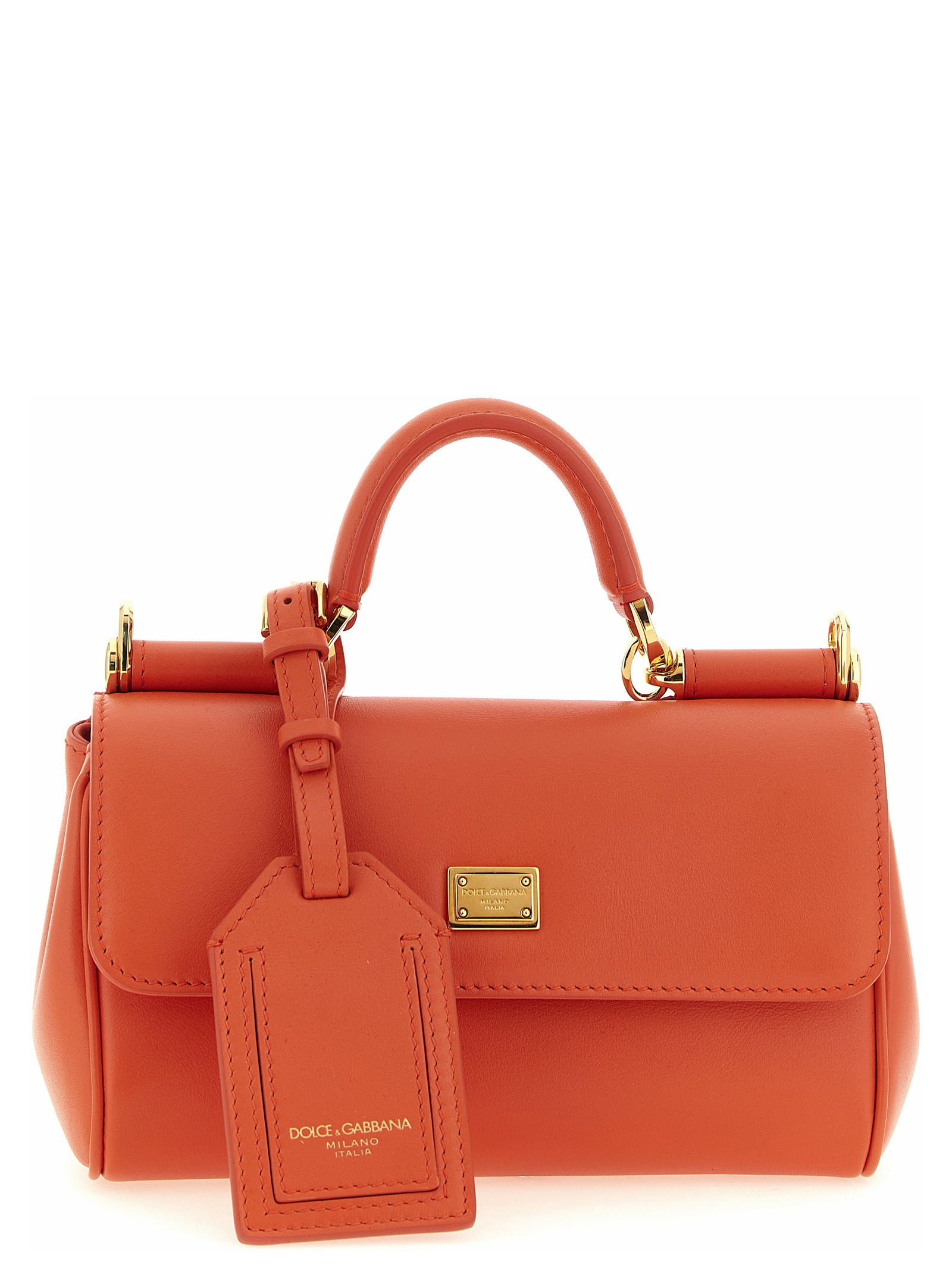 Dolce & Gabbana My Sicily Mini Handbag – 95% calf leather 5% pvc
