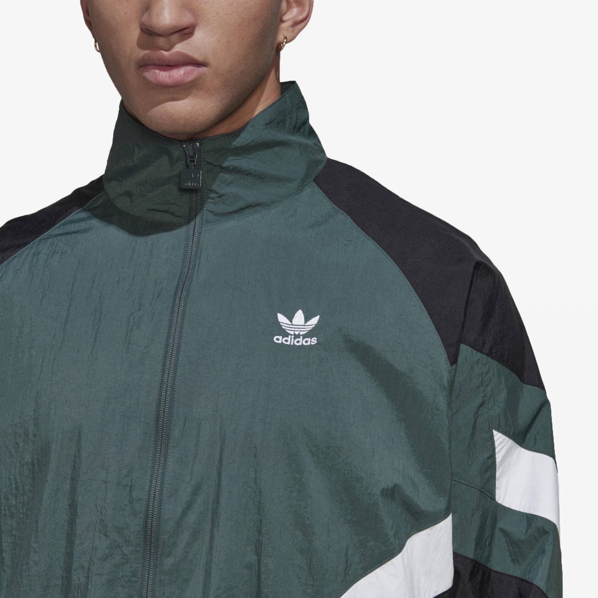 Adidas Originals | REKIVE TRACK JACKET { MINERAL GREEN - view 2