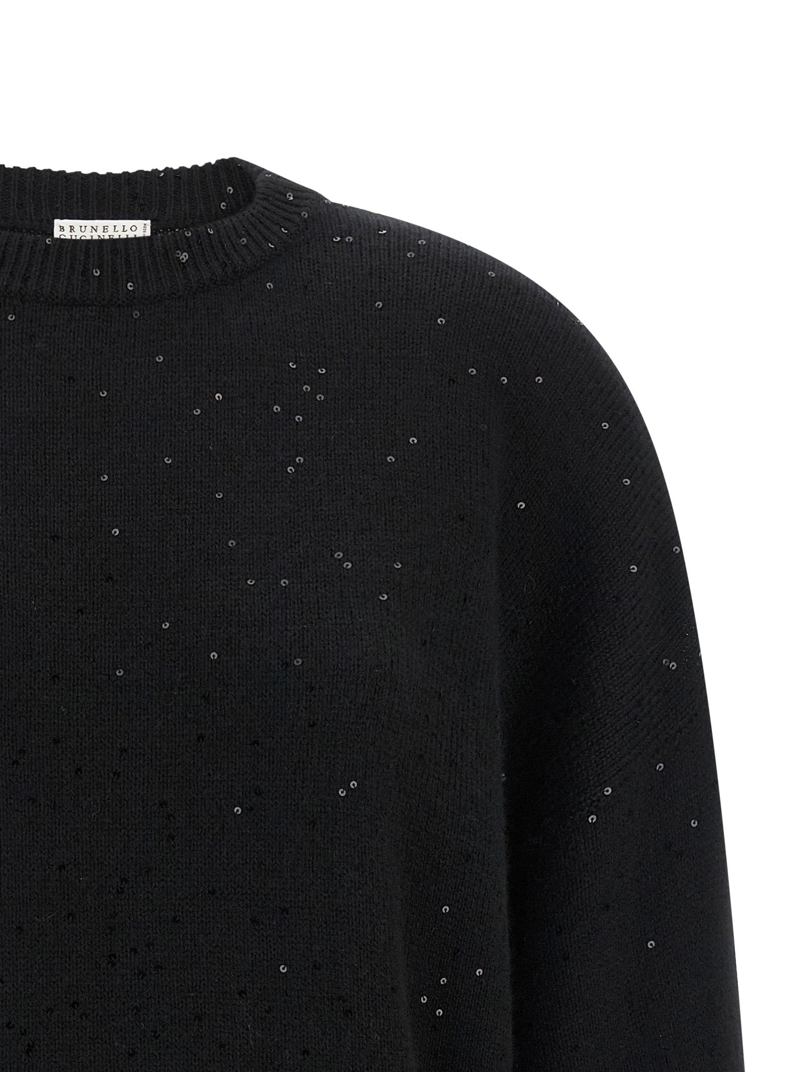 Brunello Cucinelli Diamante Sweater – 80% cashmere 20% silk - view 3