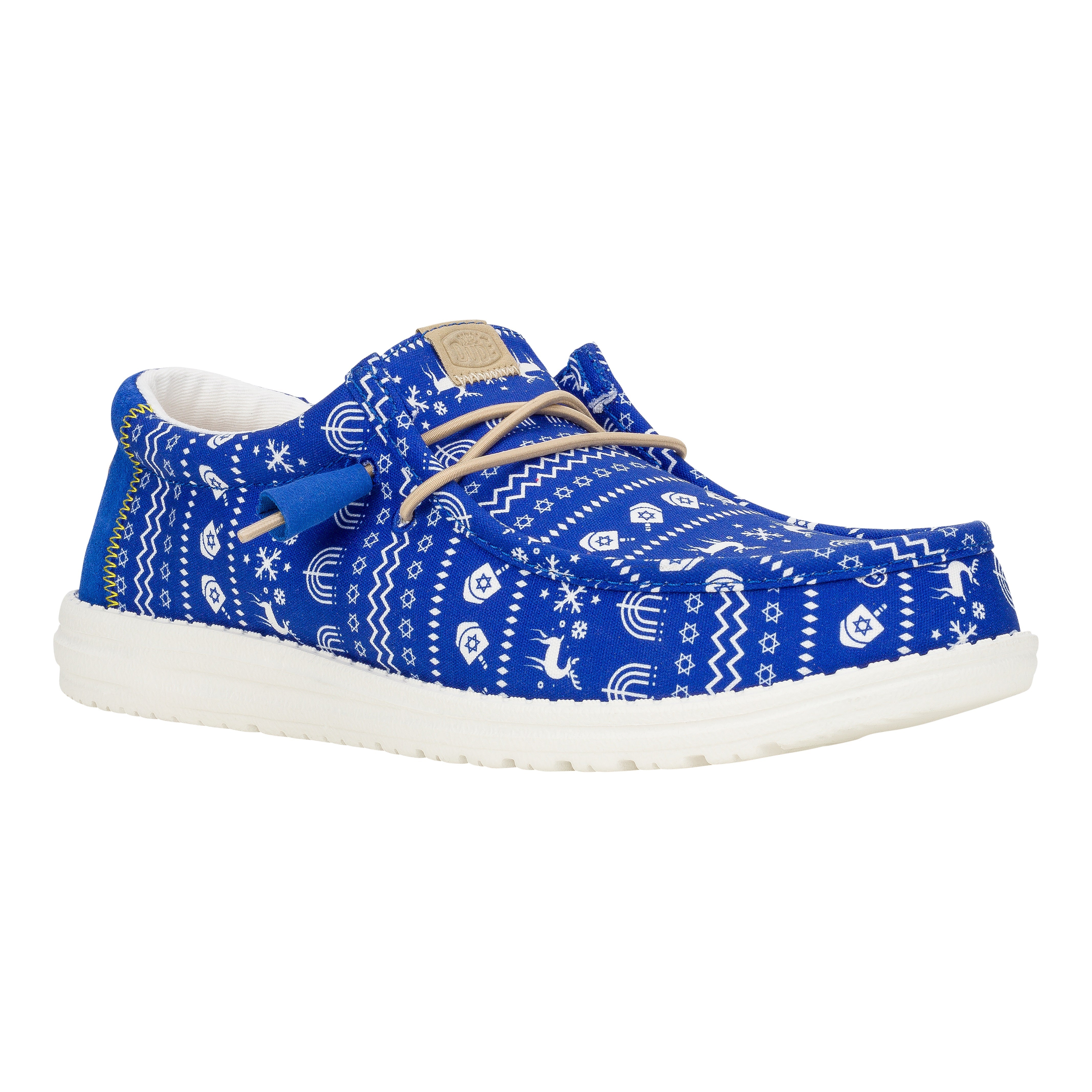 HEYDUDE shoes Wally Hanukkah Sweater - Hanukkah Blue/White - view 7