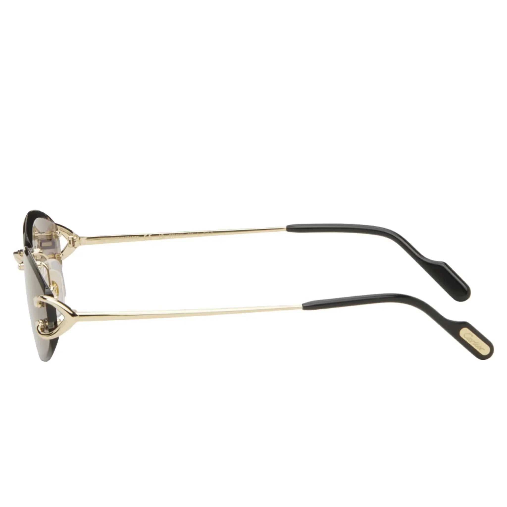 Cartier Eyewear CT0467S-001 Gold Grey Sunglasses - view 4