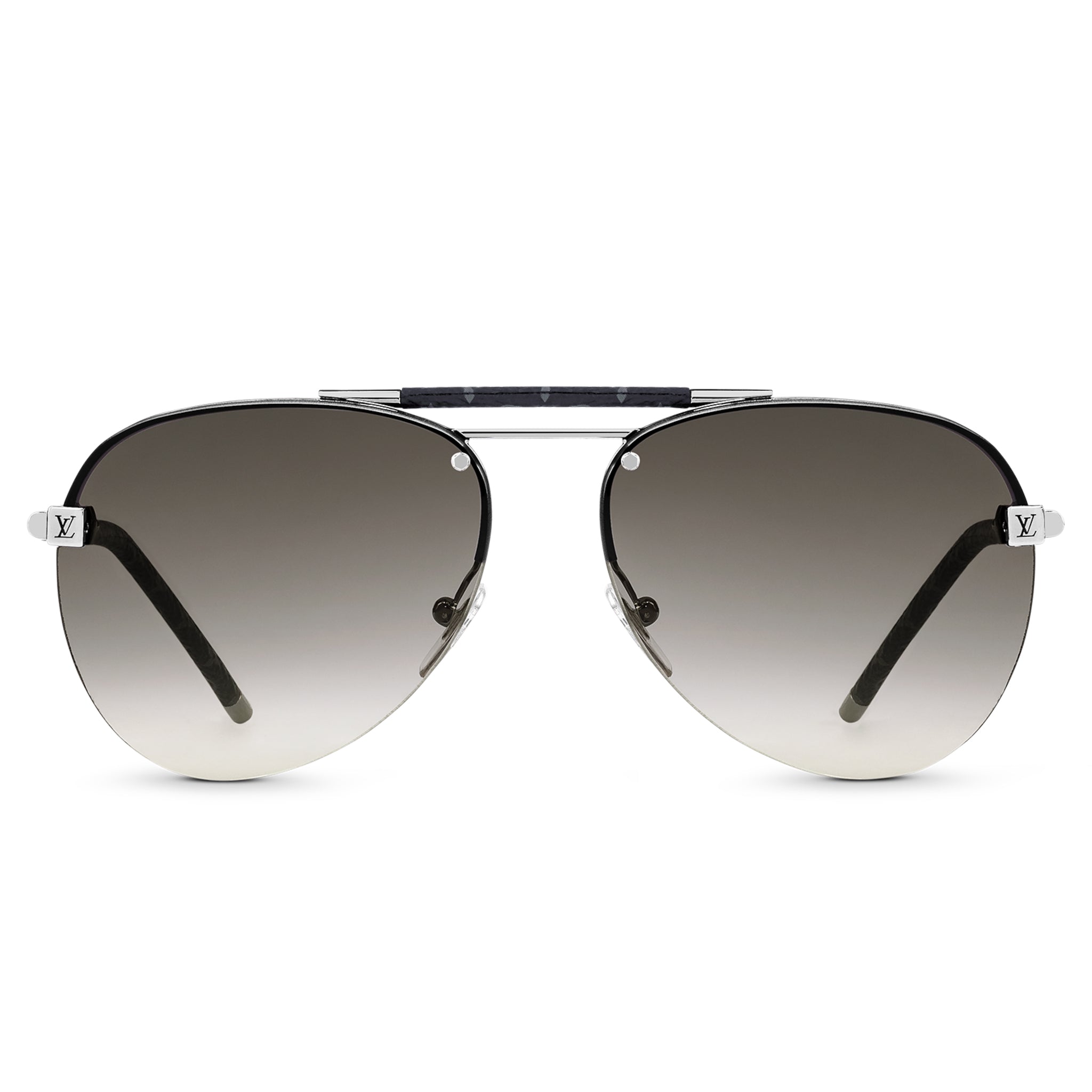 Louis Vuitton Clockwise Canvas Grey Sunglasses - view 2