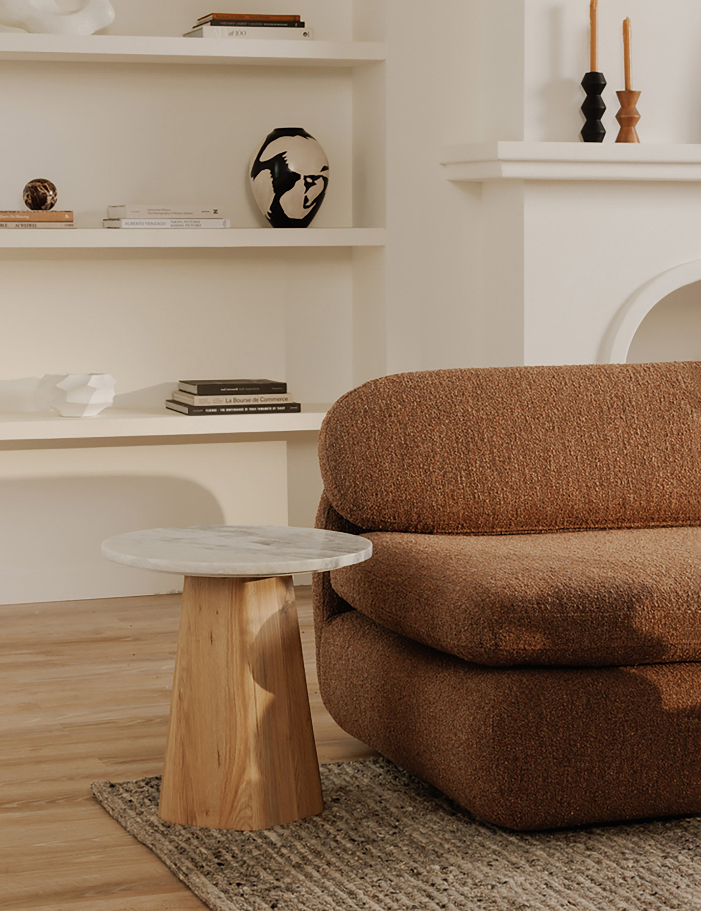 Lulu and Georgia Hendel Round Side Table - view 7