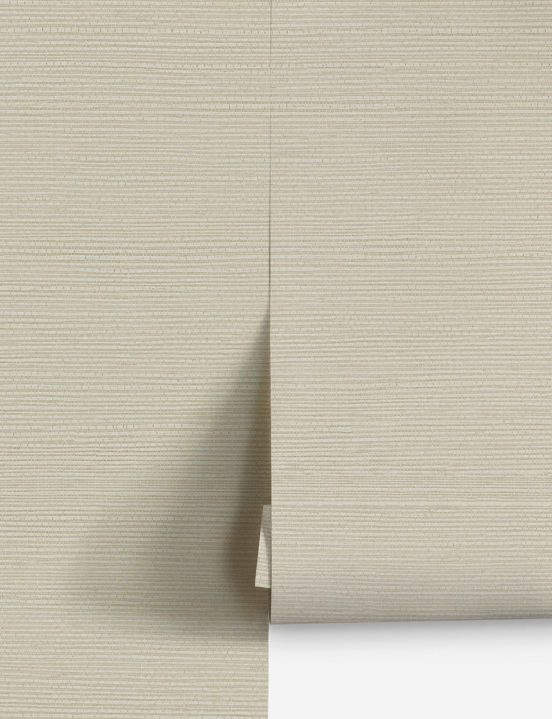 Lulu and Georgia Beale Grasscloth Wallpaper - view 4