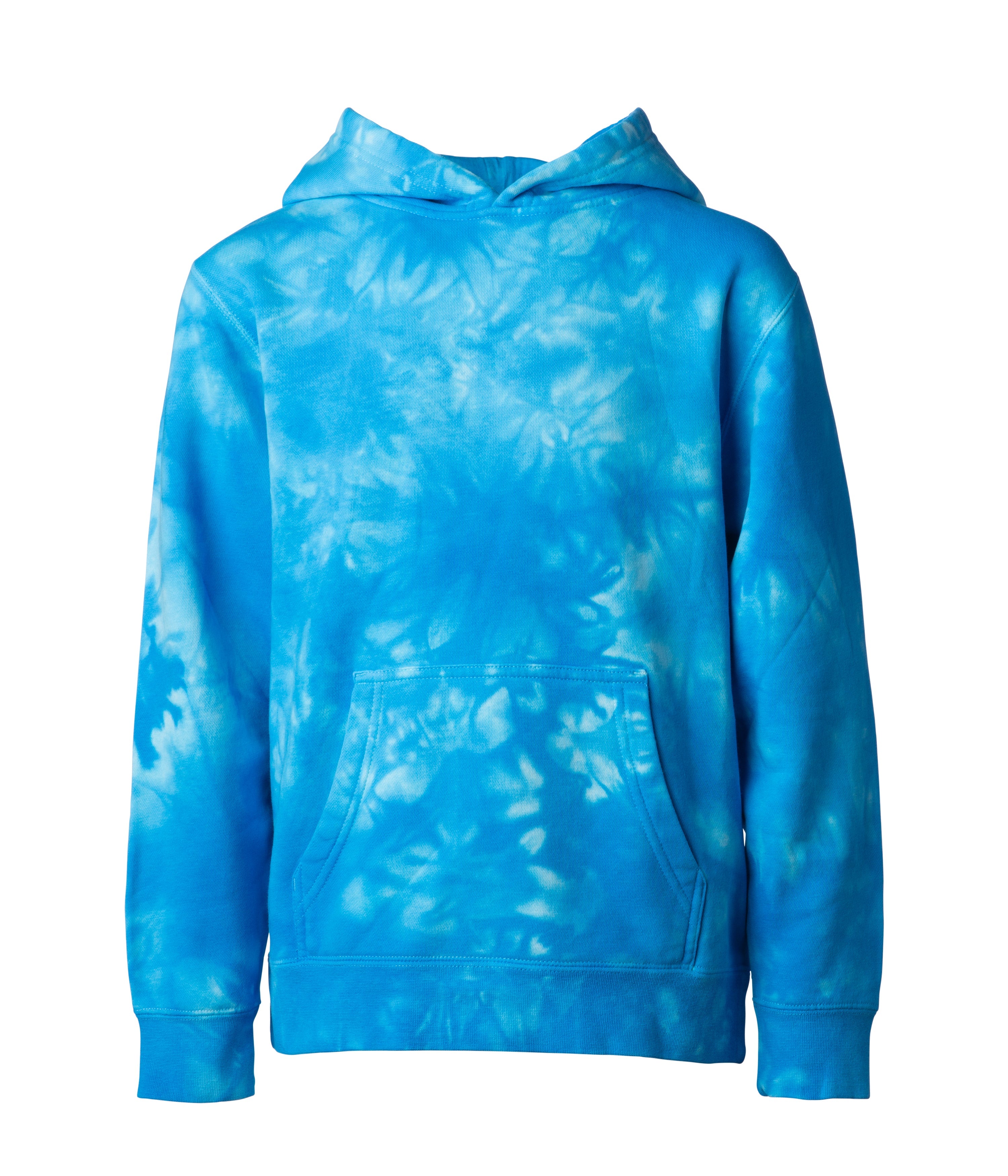 Independent Trading Company Youth Midweight Tie Dye Hooded Pullover - view 5